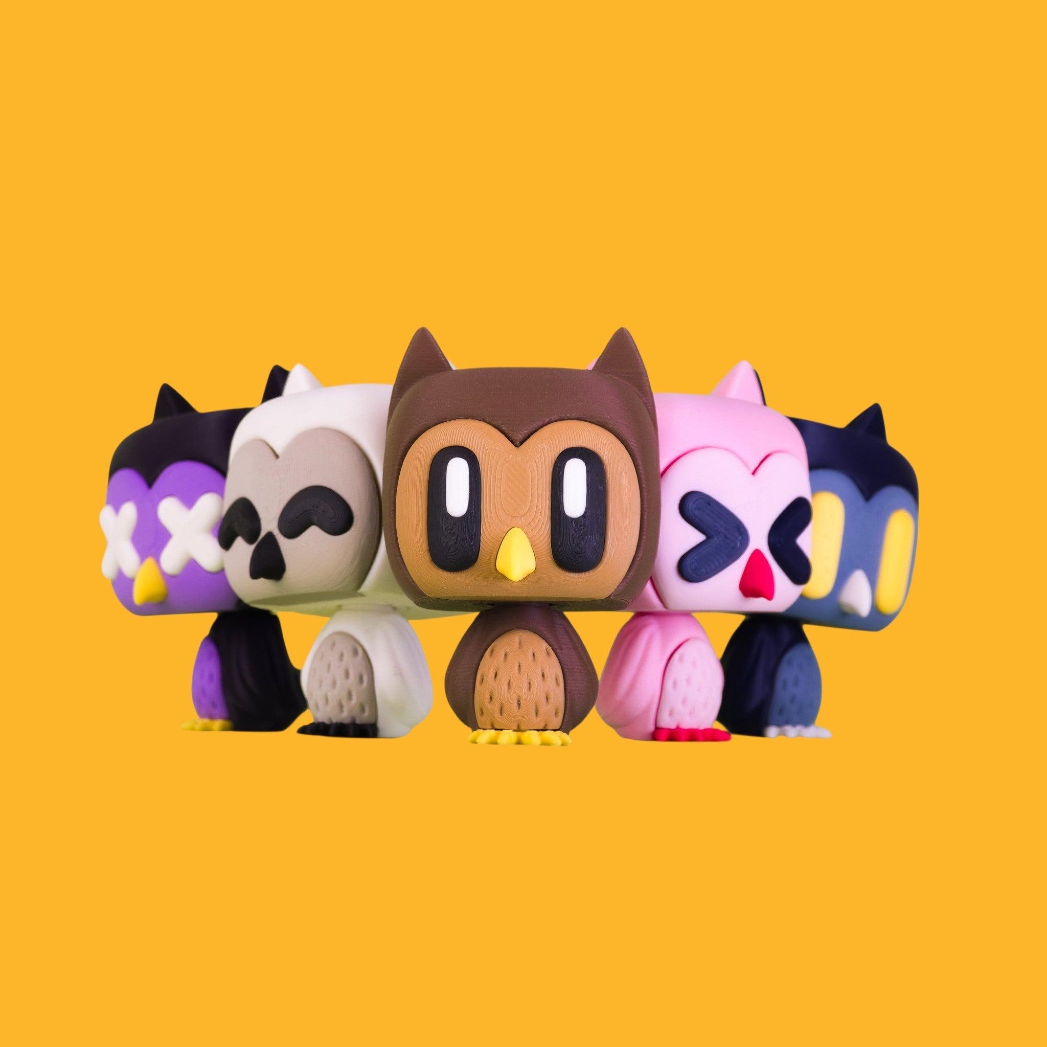 Coobo Crew collection - KUBI Owls collectibles