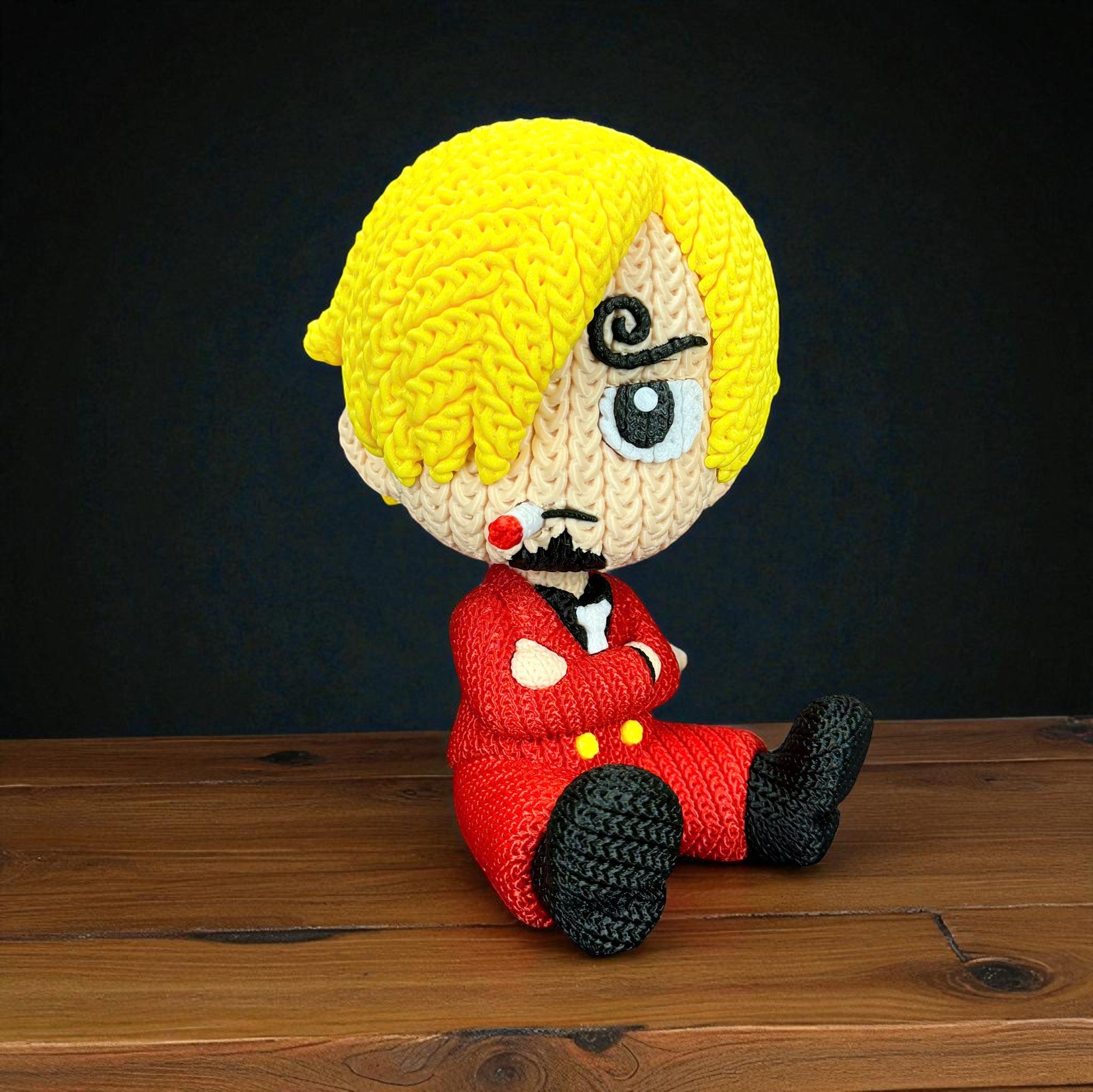 Sanji Crochet Model