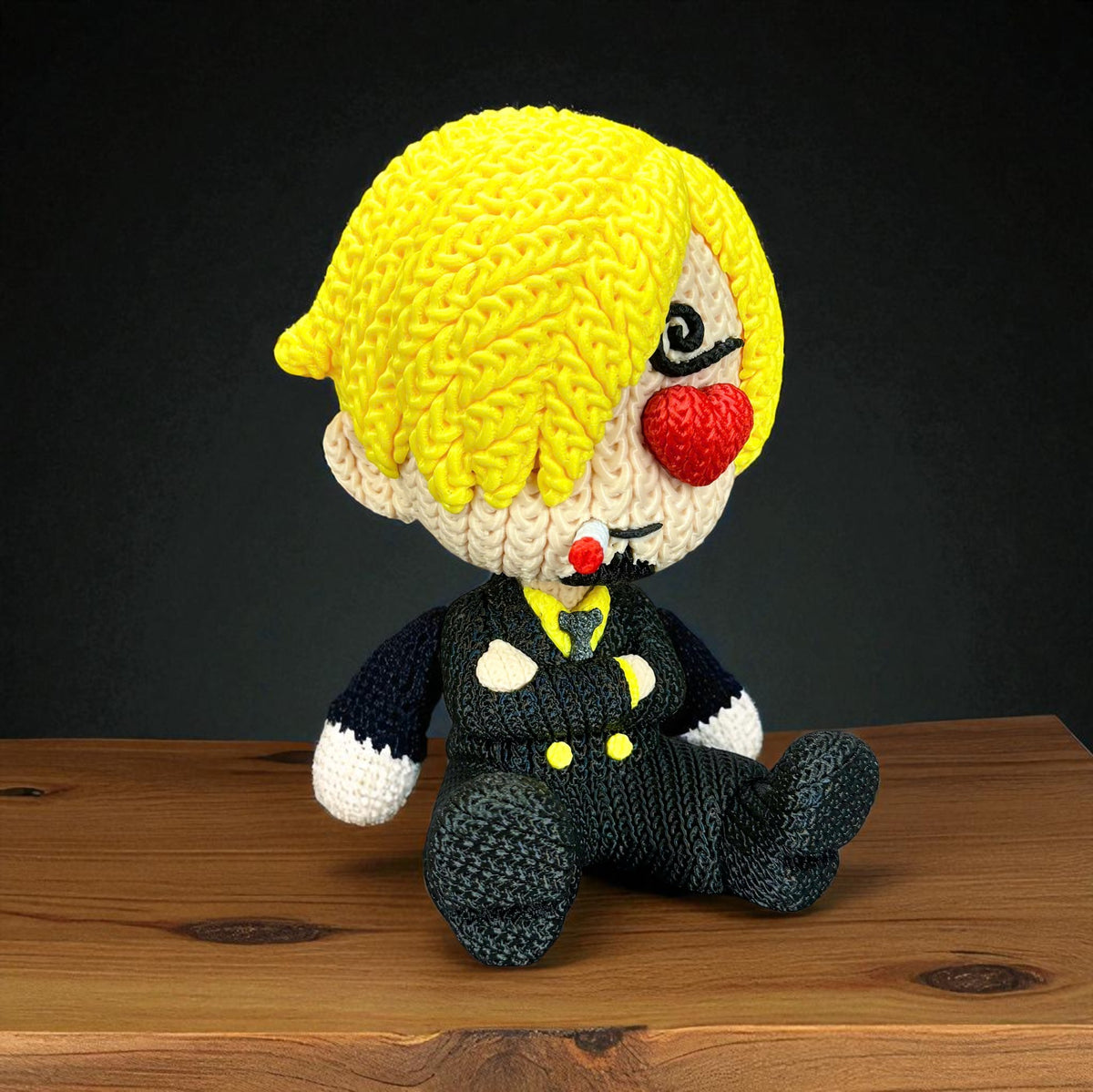 Sanji Crochet Model – view 6 | Wigglix