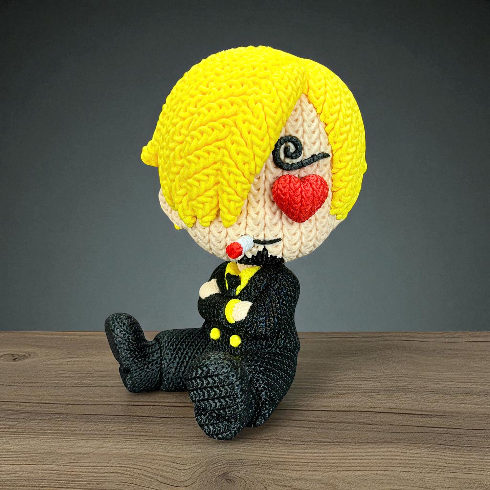 Sanji Crochet Model