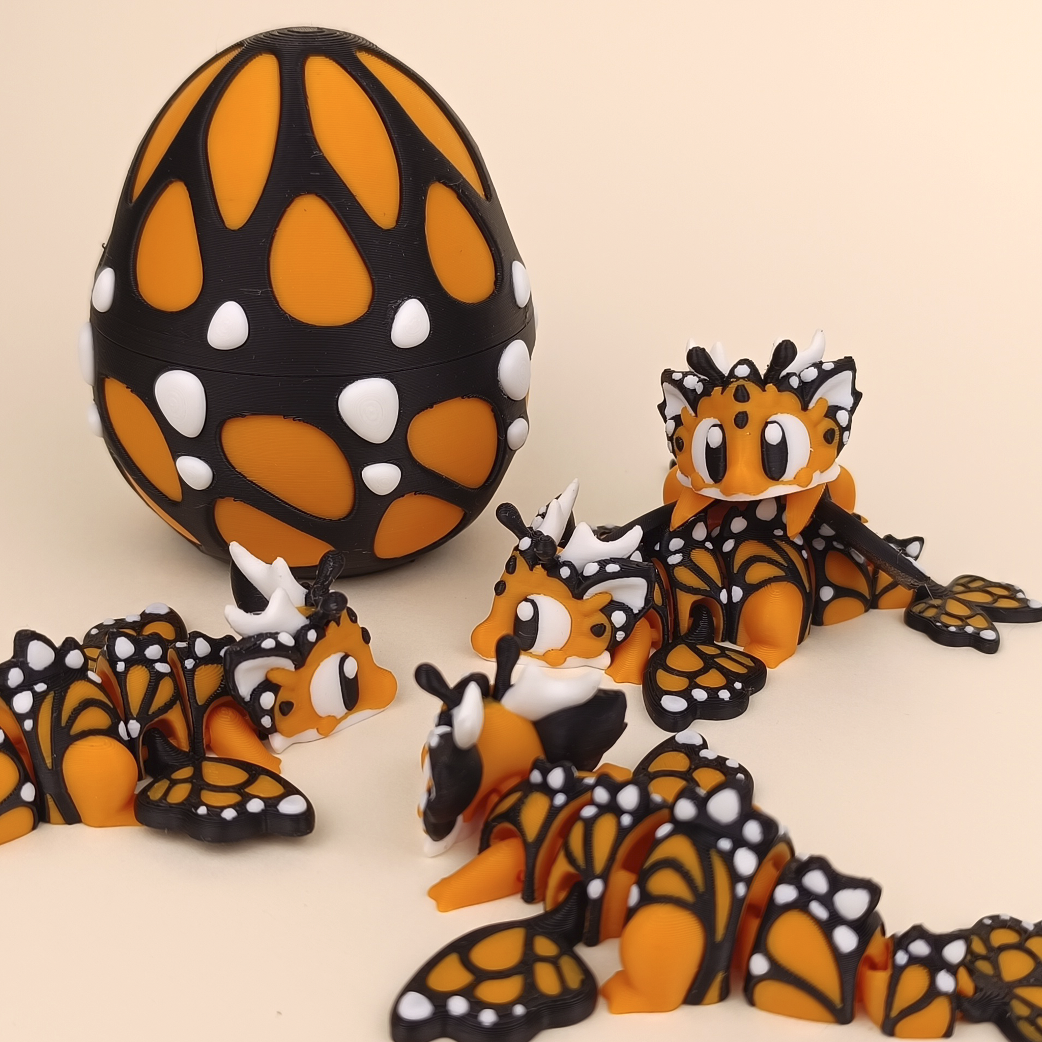 Butterfly Dragon Egg Set – Enchanting Hatchlings Collection – view 2 | Wigglix