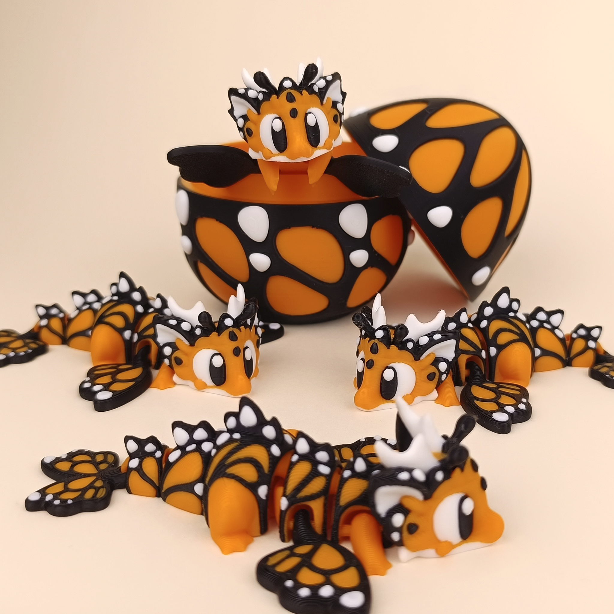 Butterfly Dragon Egg Set – Enchanting Hatchlings Collection