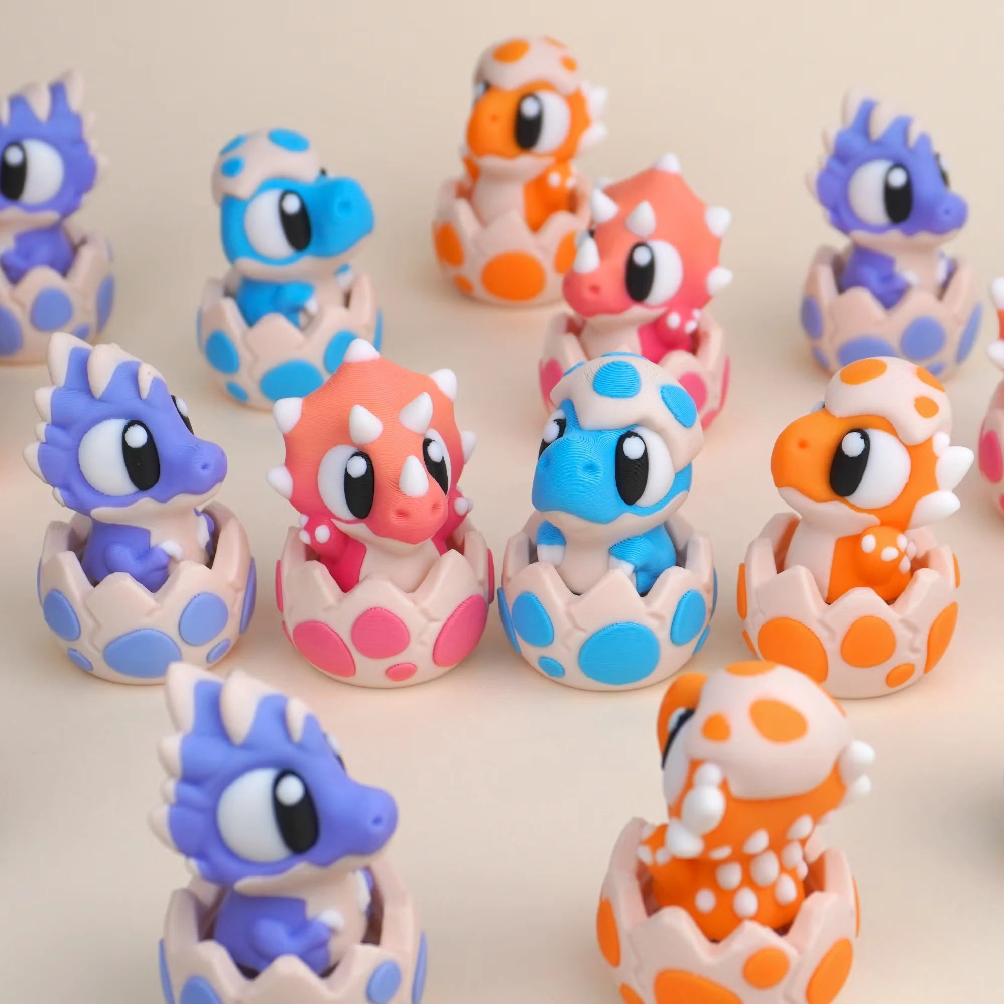 Dino Clickers – Baby Dinosaur Egg Fidget Toys (Pack of 4)