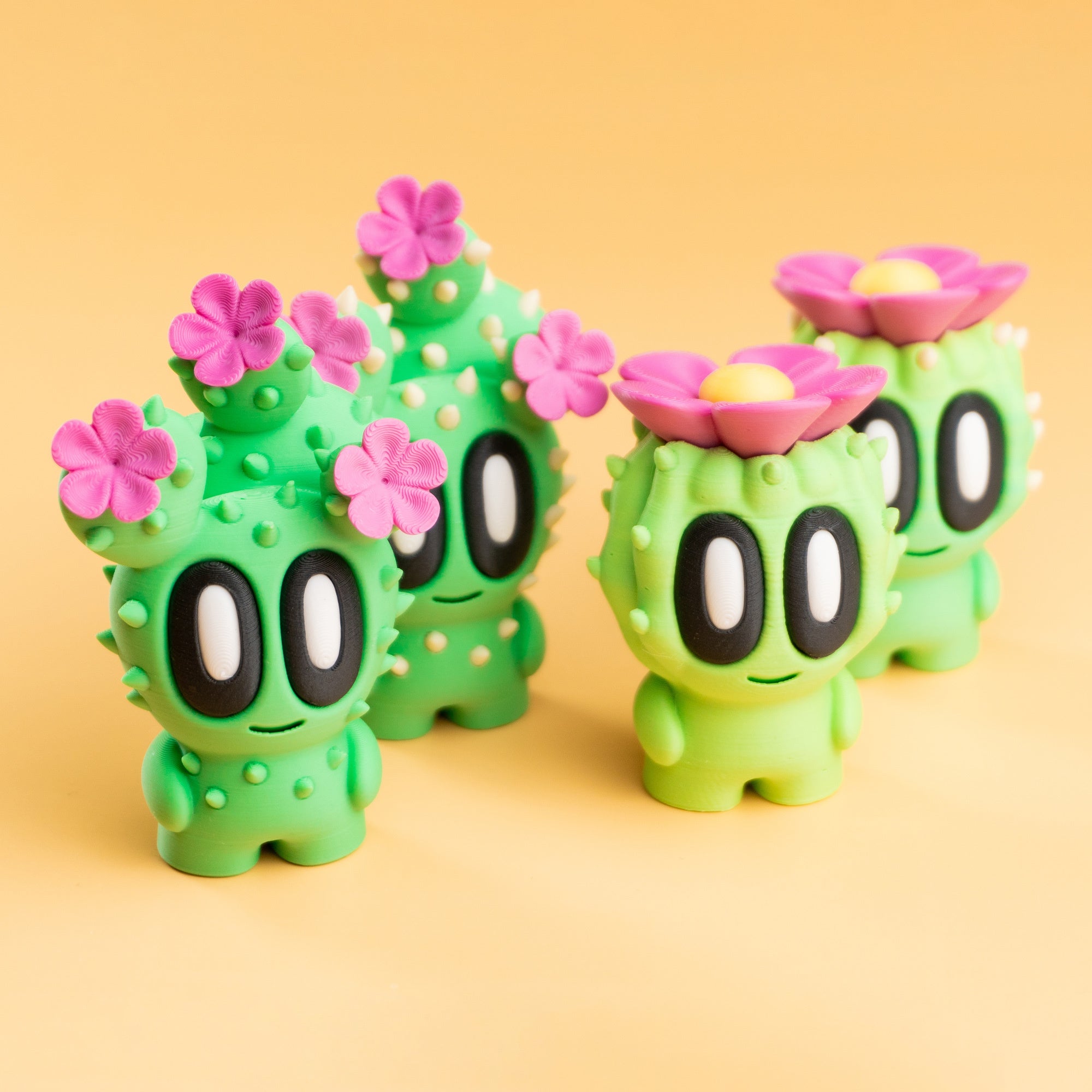 Blob Verse Desert Plants – Articulated Cactus & Succulent Set | Wigglix