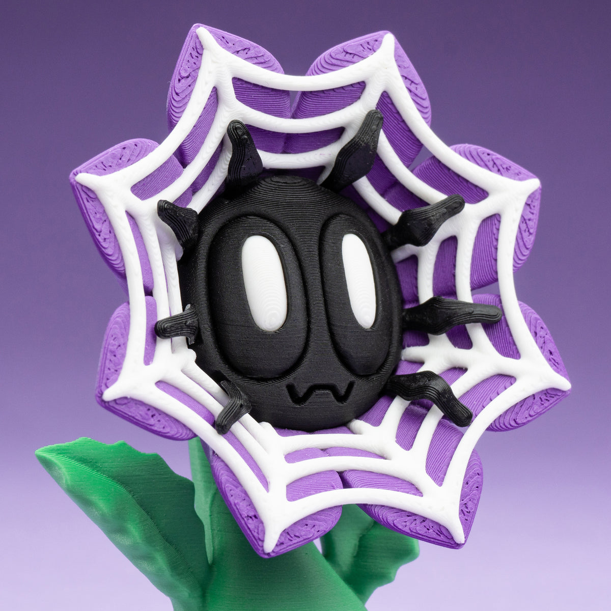 Halloween Flowers – Cute Spooky Flower Trio Collectible Set (3 Flowers + 3 Pots)