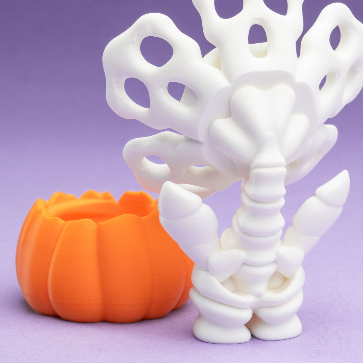 Halloween Flowers – Cute Spooky Flower Trio Collectible Set (3 Flowers + 3 Pots)