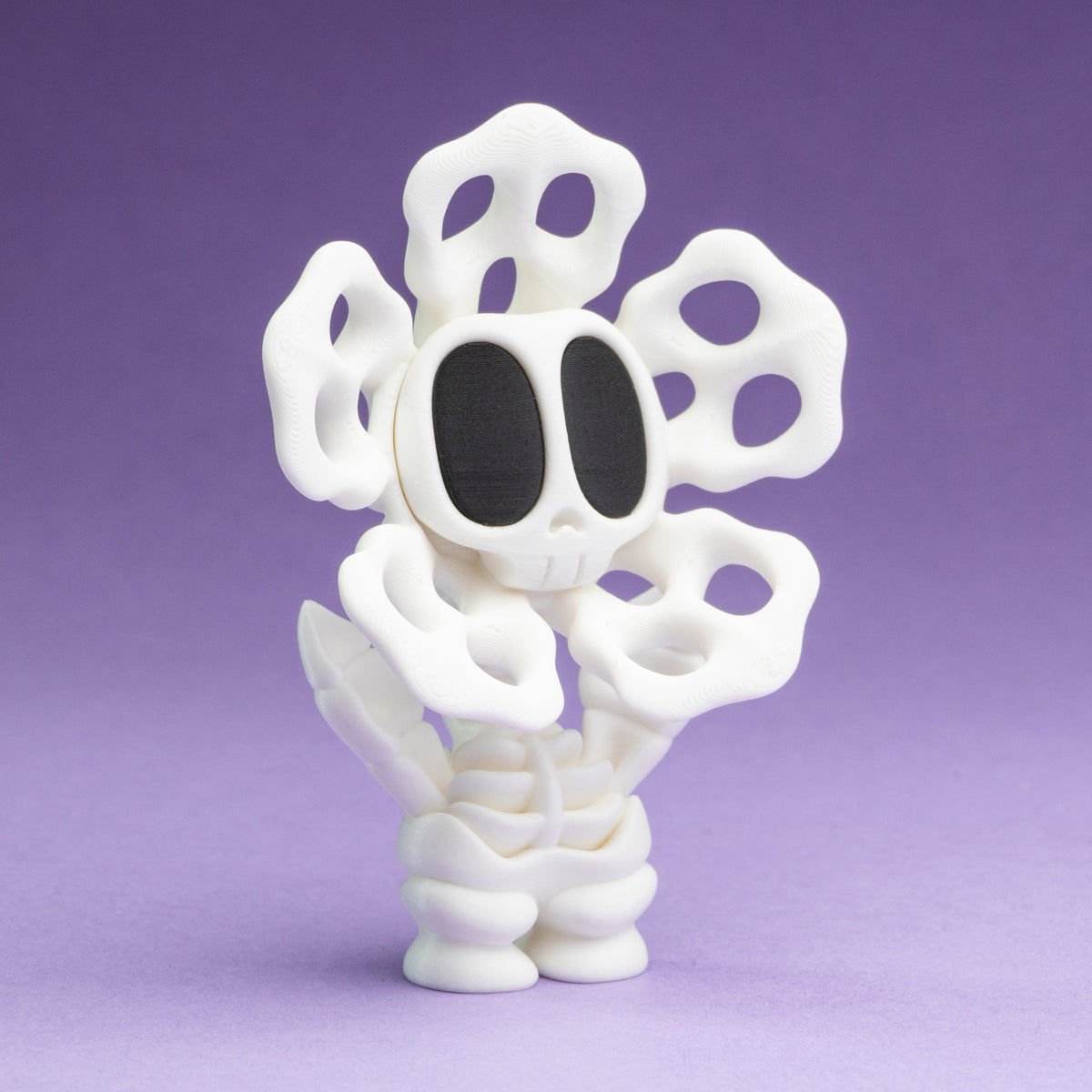 Halloween Flowers – Cute Spooky Flower Trio Collectible Set (3 Flowers + 3 Pots)