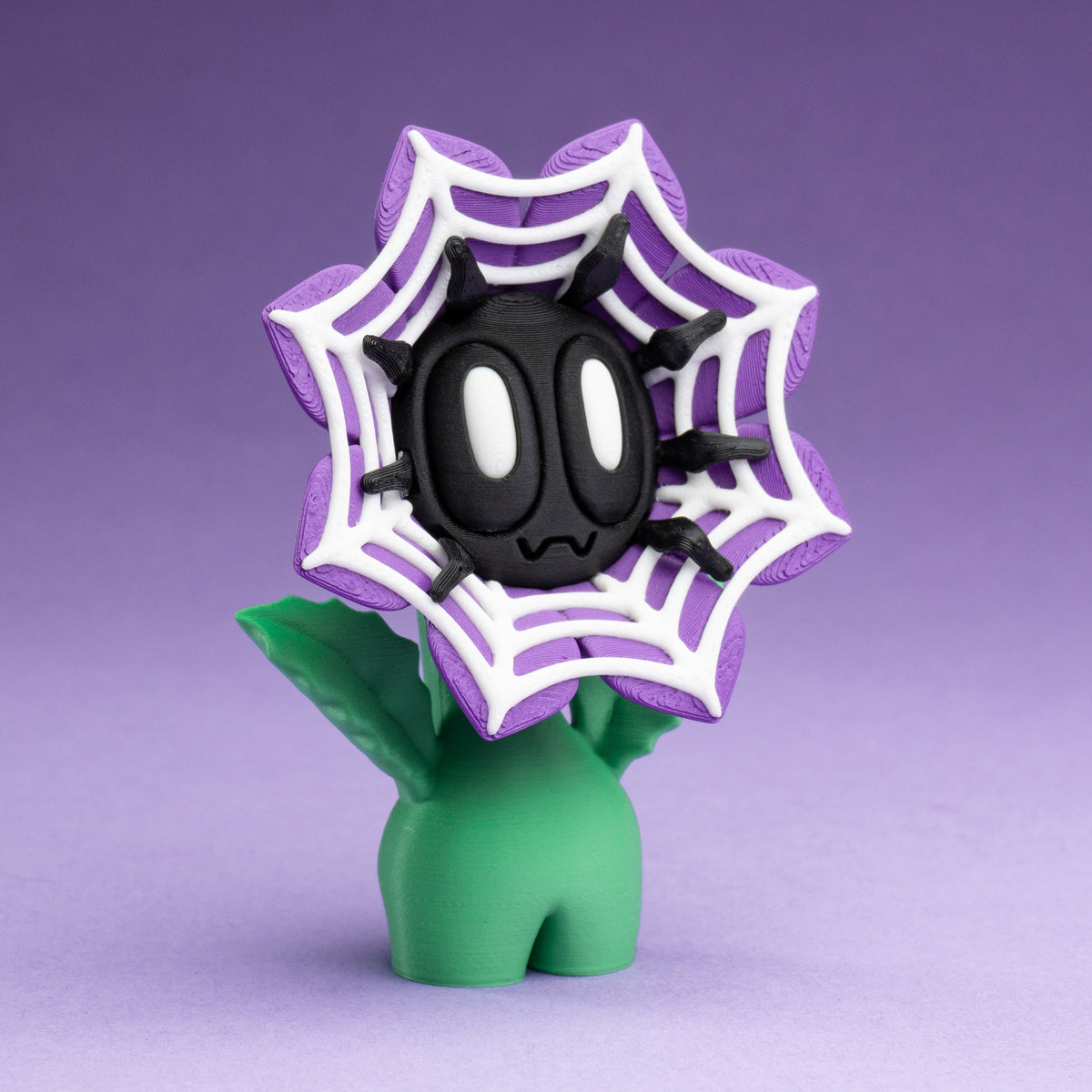 Halloween Flowers – Cute Spooky Flower Trio Collectible Set (3 Flowers + 3 Pots)