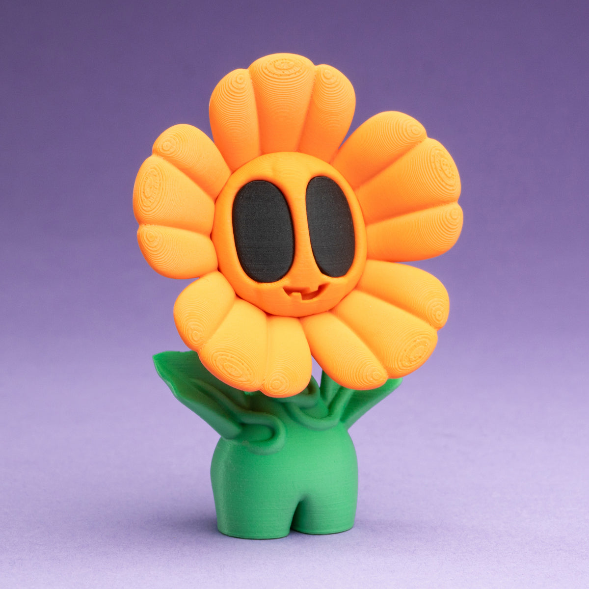 Halloween Flowers – Cute Spooky Flower Trio Collectible Set (3 Flowers + 3 Pots)