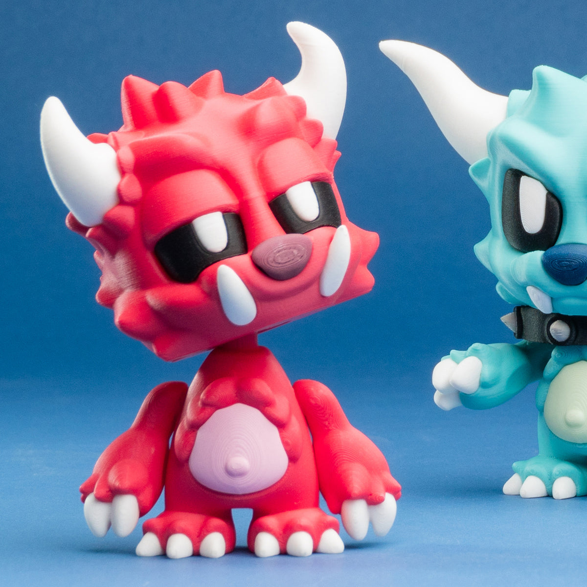 Blob Monsters – Spiky Cute Articulated Collectible Set (Pack of 3)