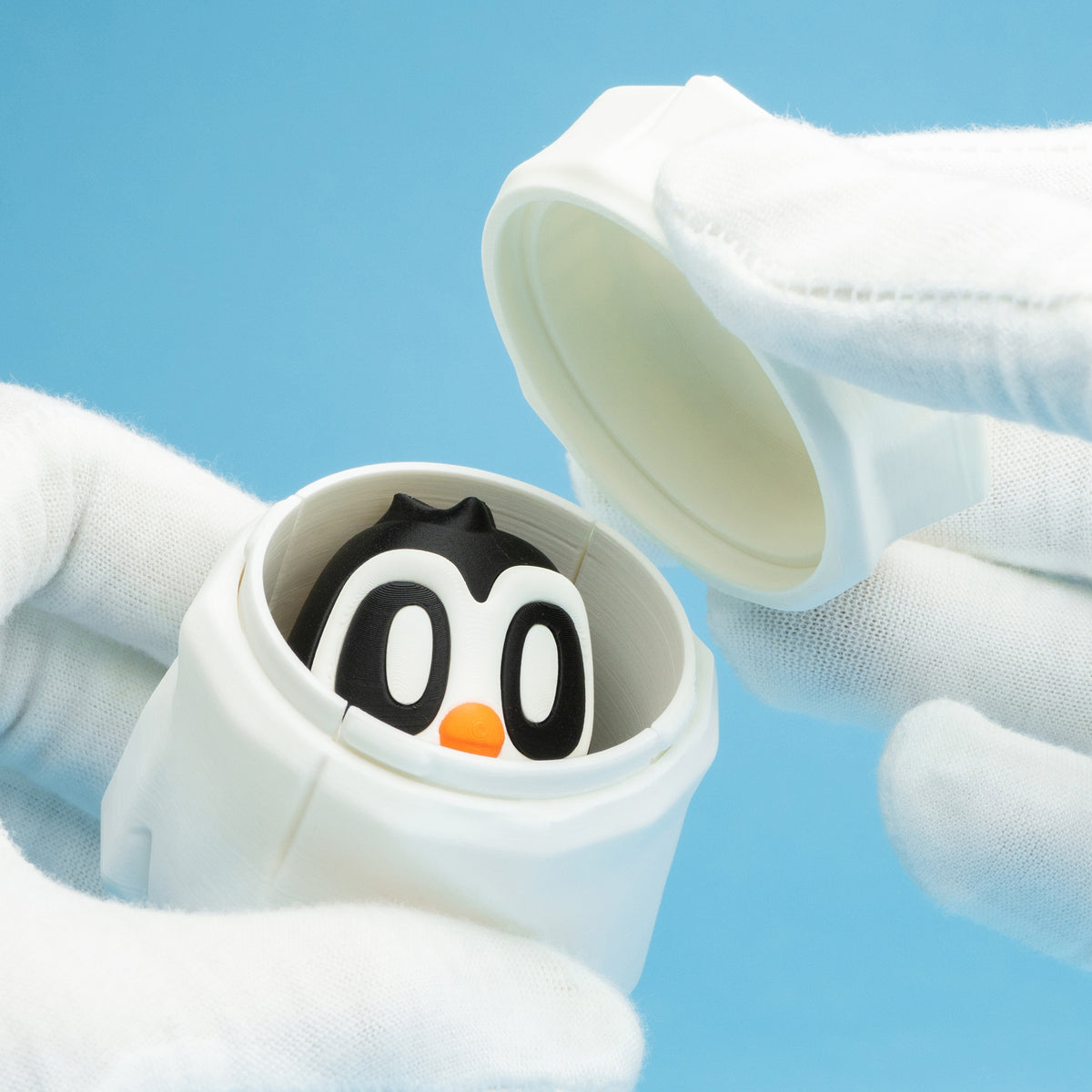 Blob Penguins – Icy Cute Collectible Set (Pack of 6 + Ice Storage Pod)