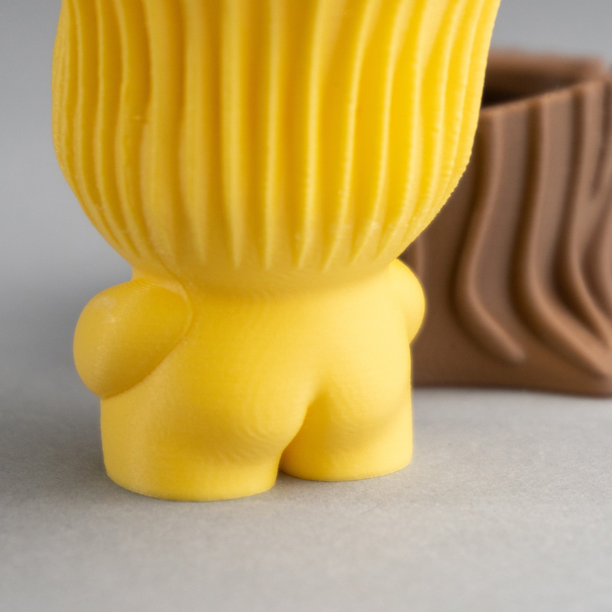 Mushroom Buddies with Log – Whimsical Forest Collectibles