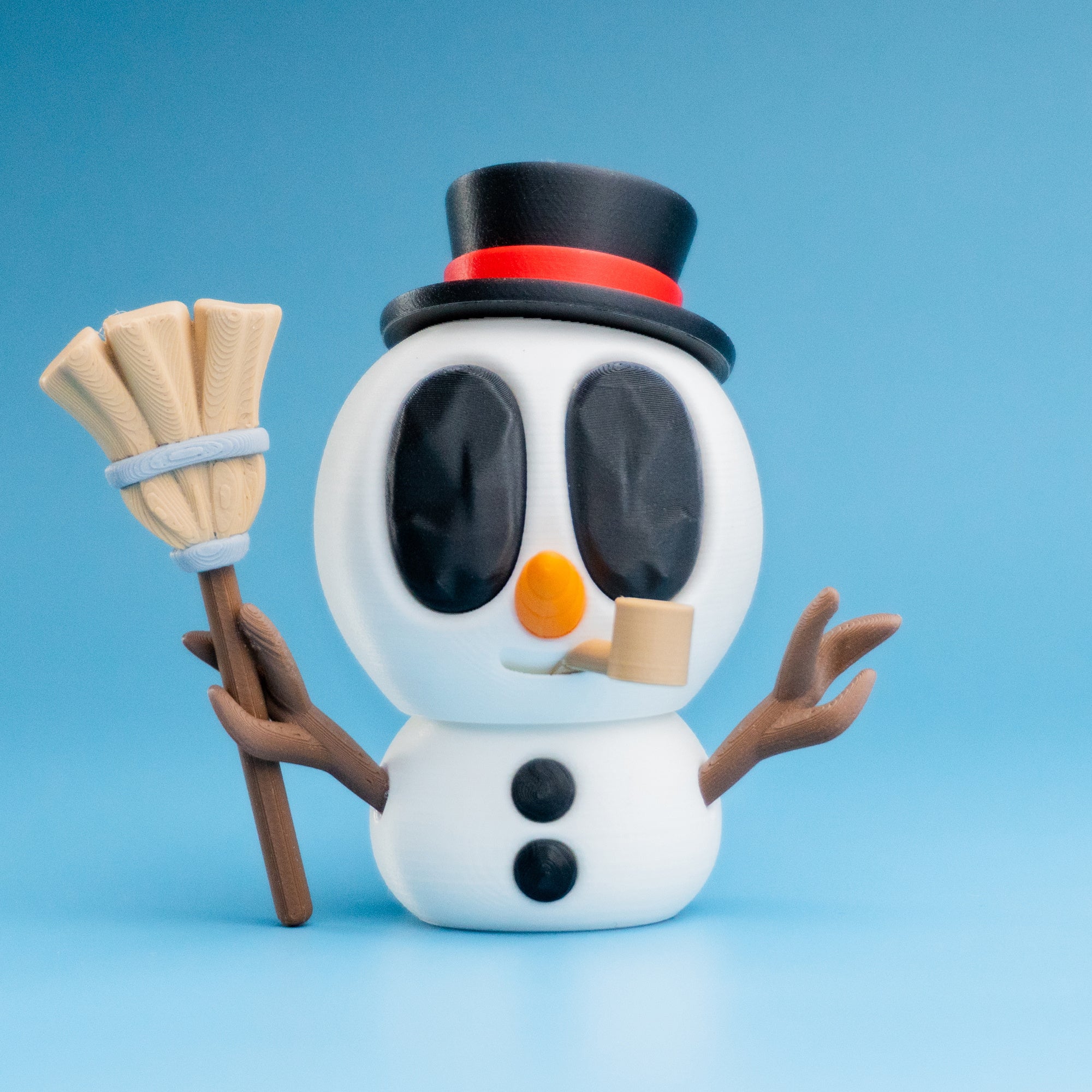 Blob Snowmen – Winter Collectible (Set Of 5)
