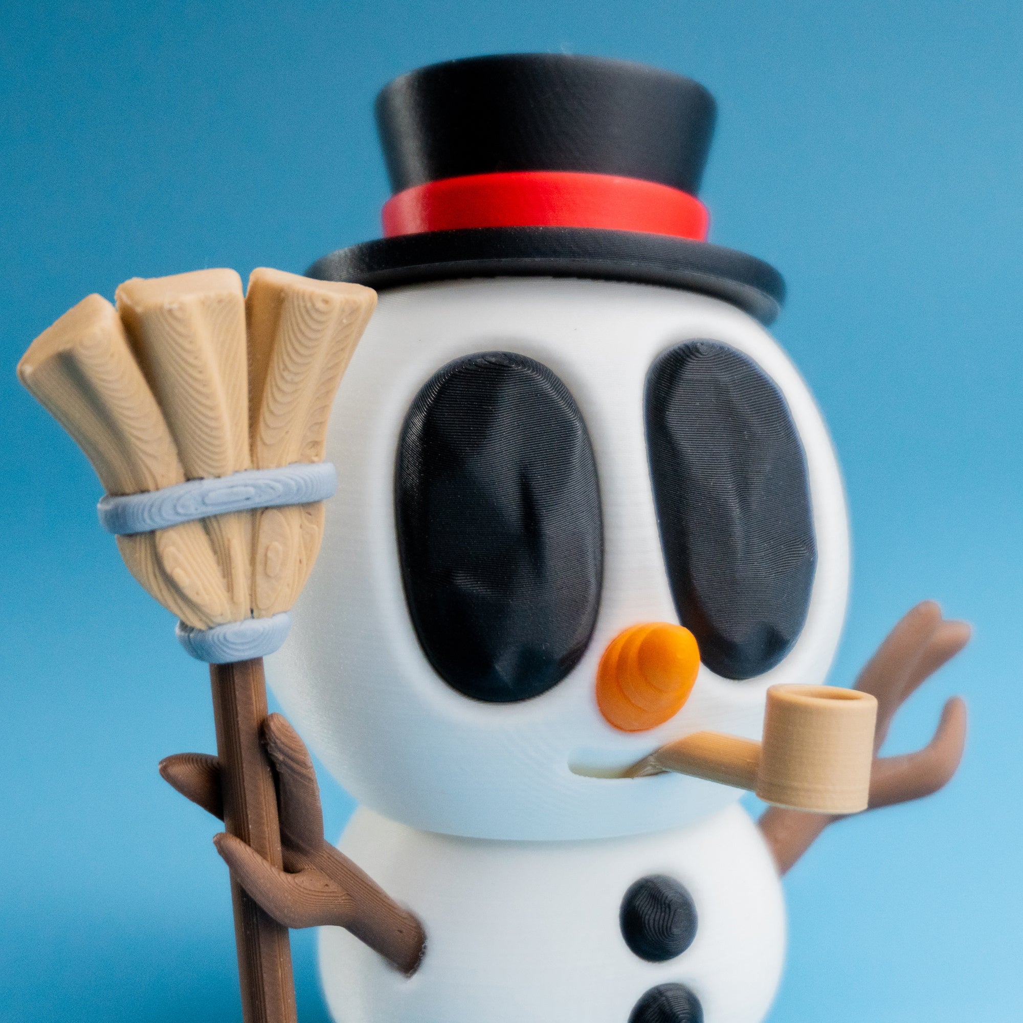 Blob Snowmen – Winter Collectible (Set Of 5)