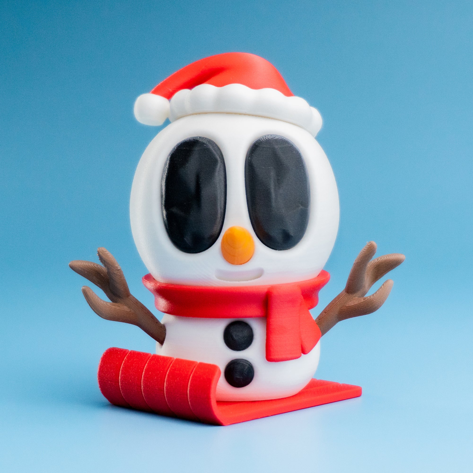 Blob Snowmen – Winter Collectible (Set Of 5) – view 7 | Wigglix