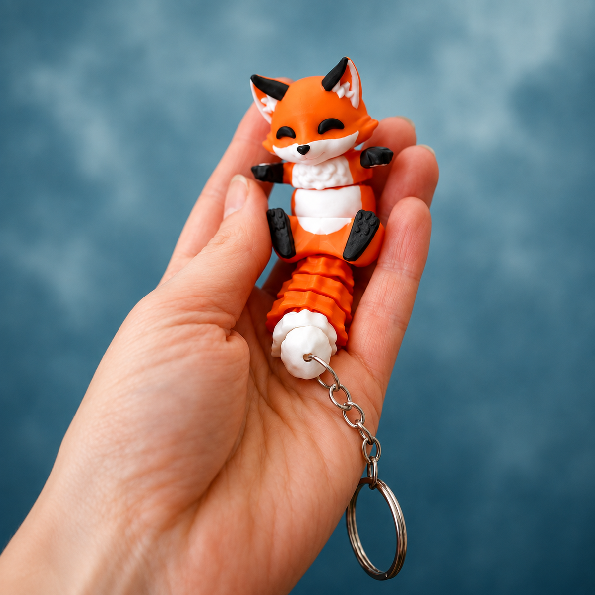 Ember the Flexi Fox – Magnetic Hand-Holding Buddy