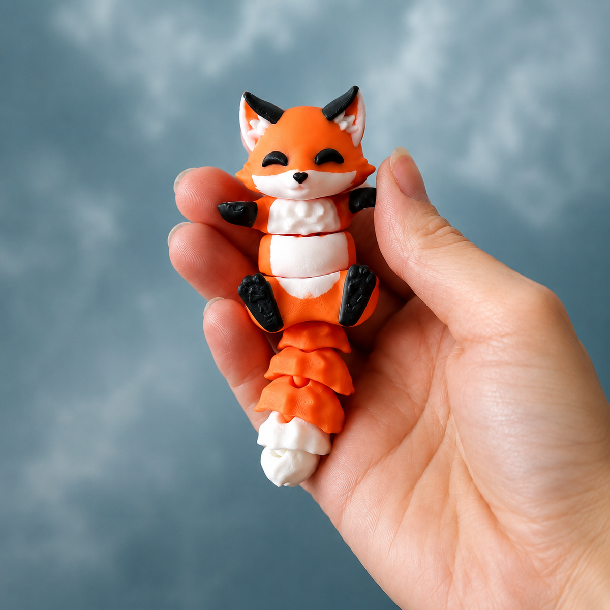 Ember the Flexi Fox – Magnetic Hand-Holding Buddy