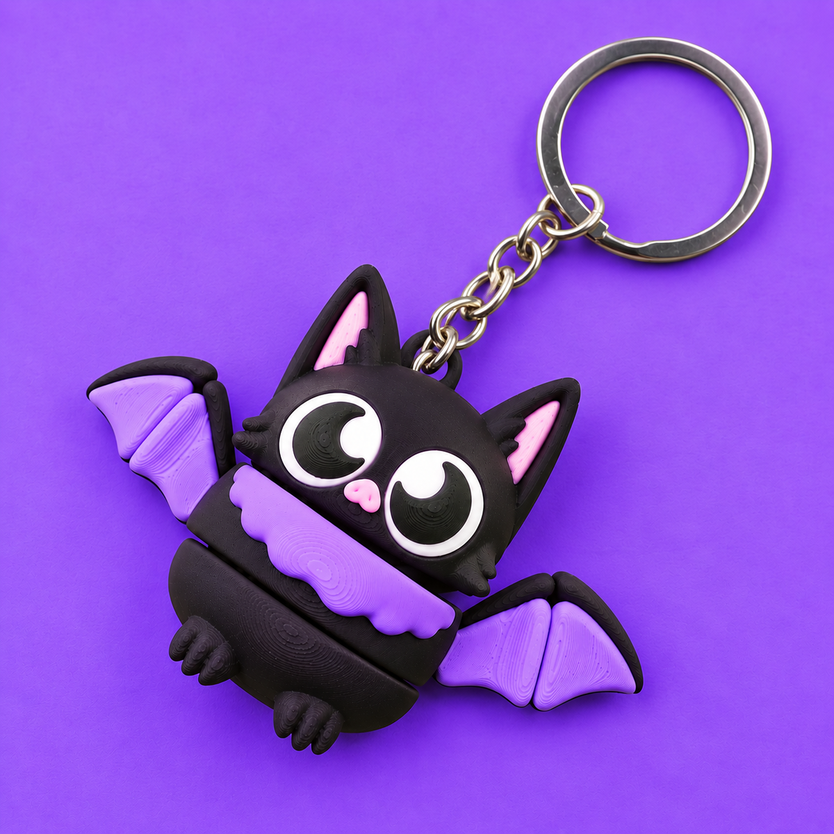 Batsy the Cat-Bat – Cute Collectible Keychain Buddy