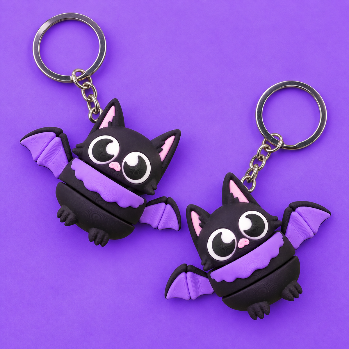 Batsy the Cat-Bat – Cute Collectible Keychain Buddy