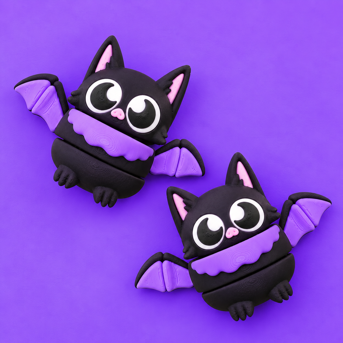 Batsy the Cat-Bat – Cute Collectible Keychain Buddy