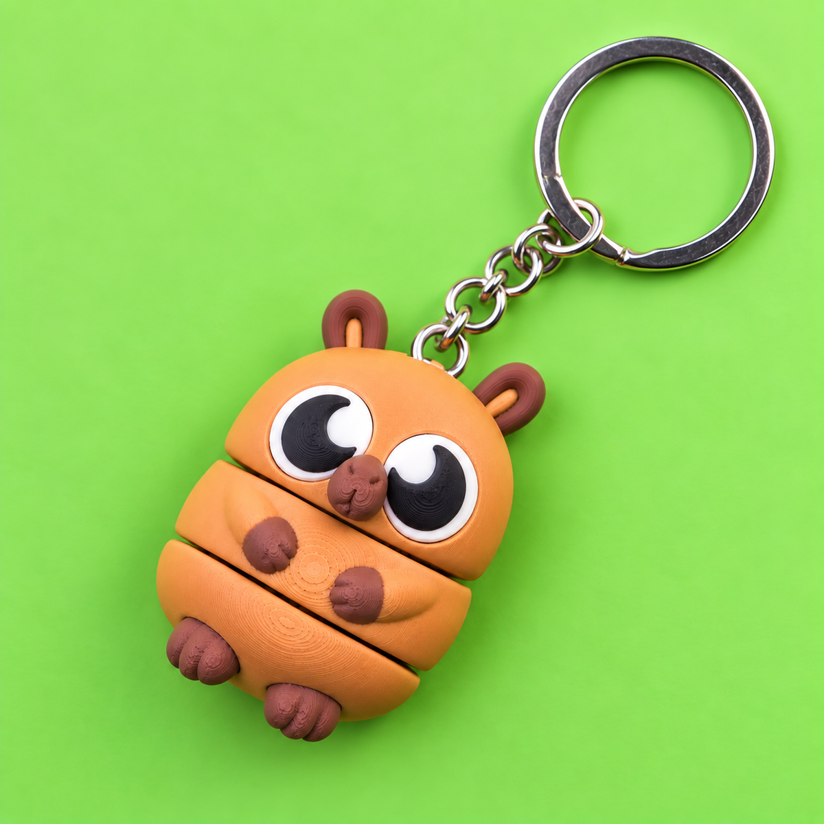 Yuzu the Capybara – Cute Collectible Keychain Buddy