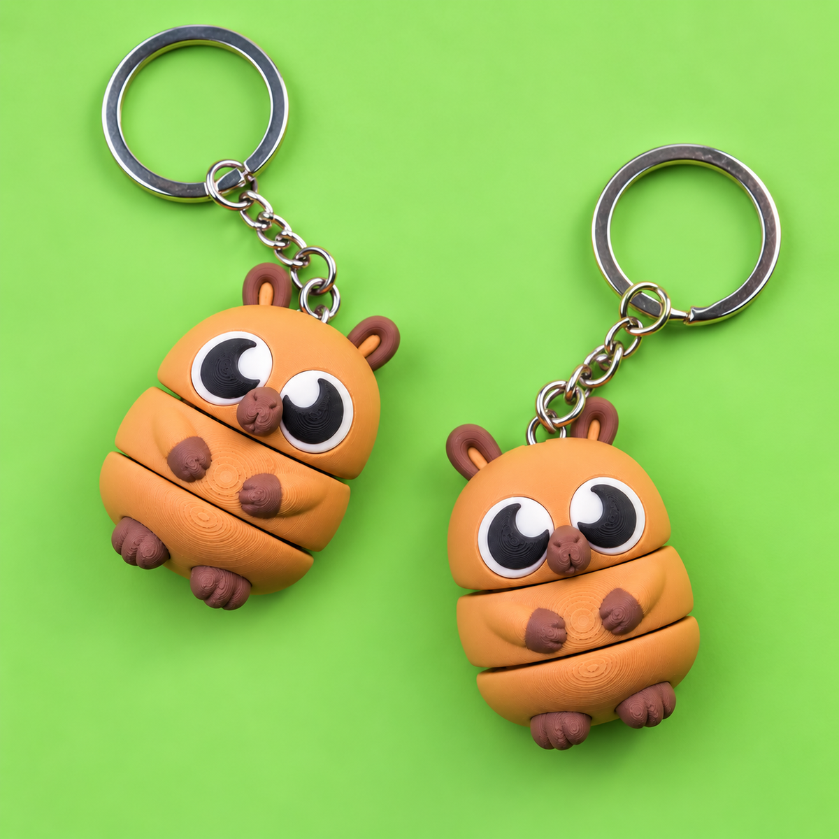 Yuzu the Capybara – Cute Collectible Keychain Buddy