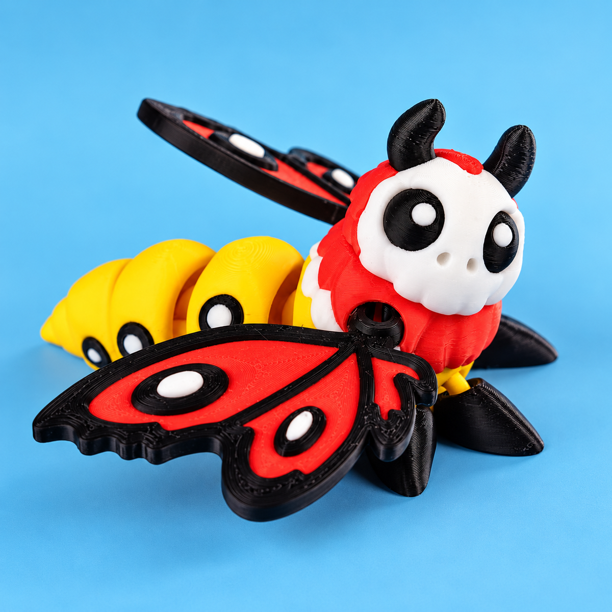 Boo Fly – Cute Articulated Skull Butterfly Collectible