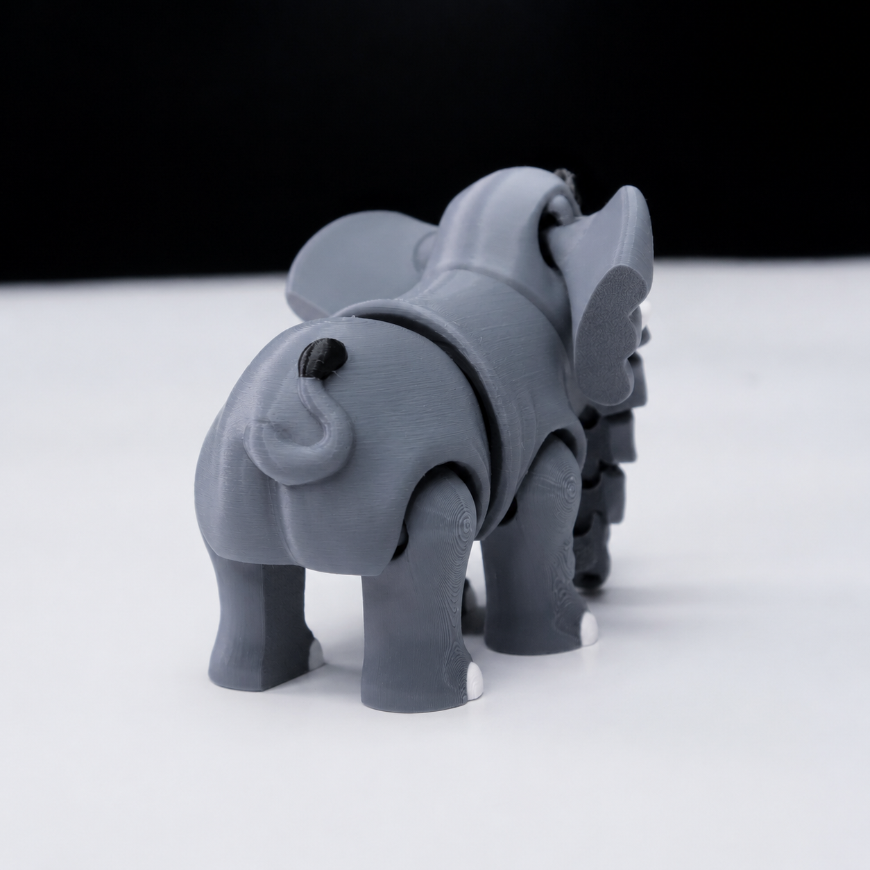 Flexi Elephant – Elmer – Articulated Collectible | Wigglix
