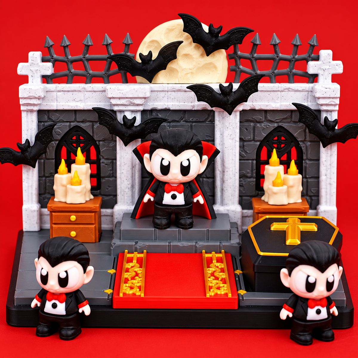 Flexi Dracula – Cute Articulated Vampire Figures