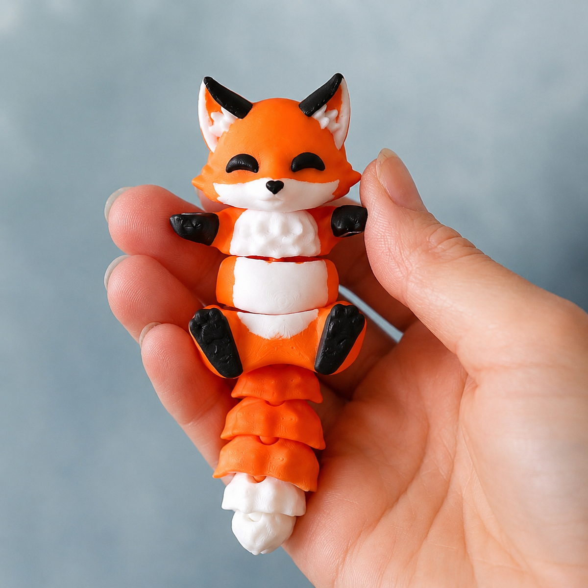 Ember the Flexi Fox – Magnetic Hand-Holding Buddy