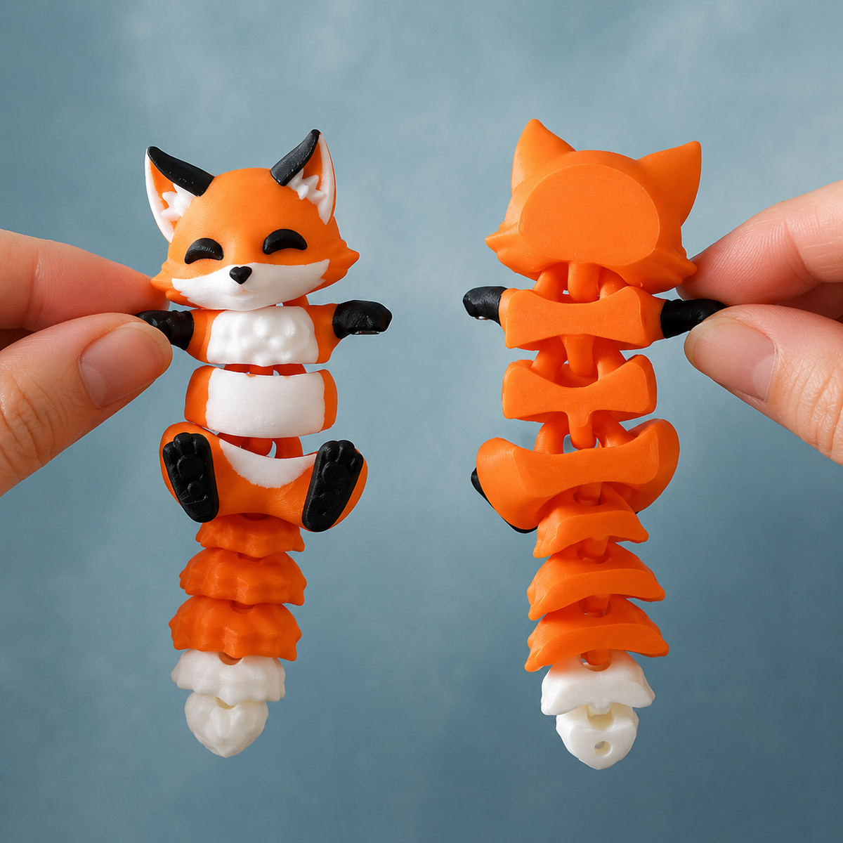 Ember the Flexi Fox – Magnetic Hand-Holding Buddy