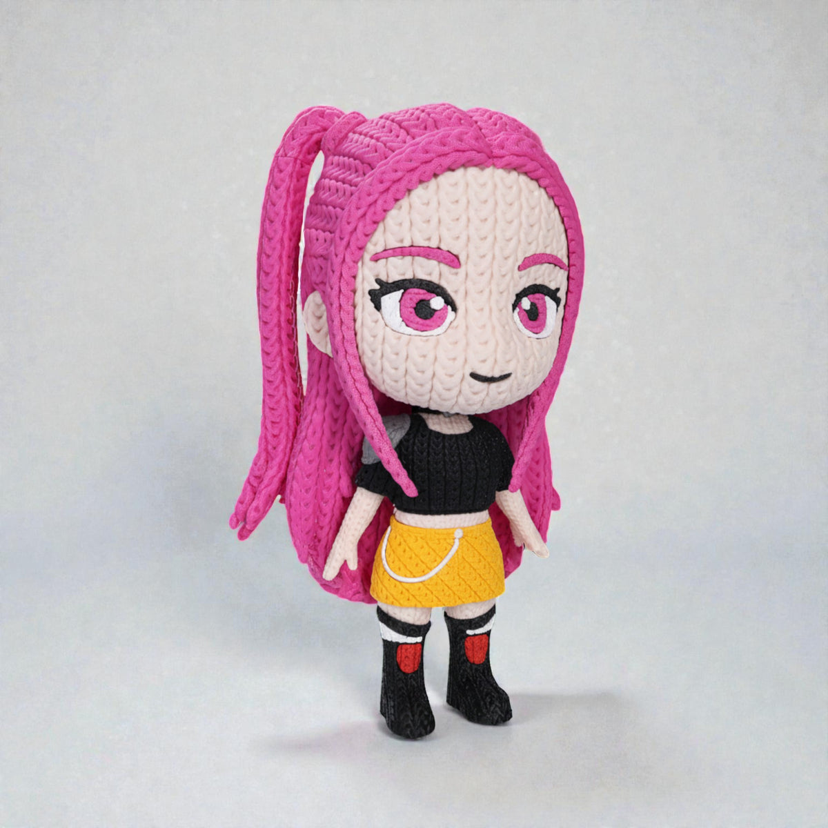 Mira Crochet Style Character K-Pop Demon Hunters Collectible