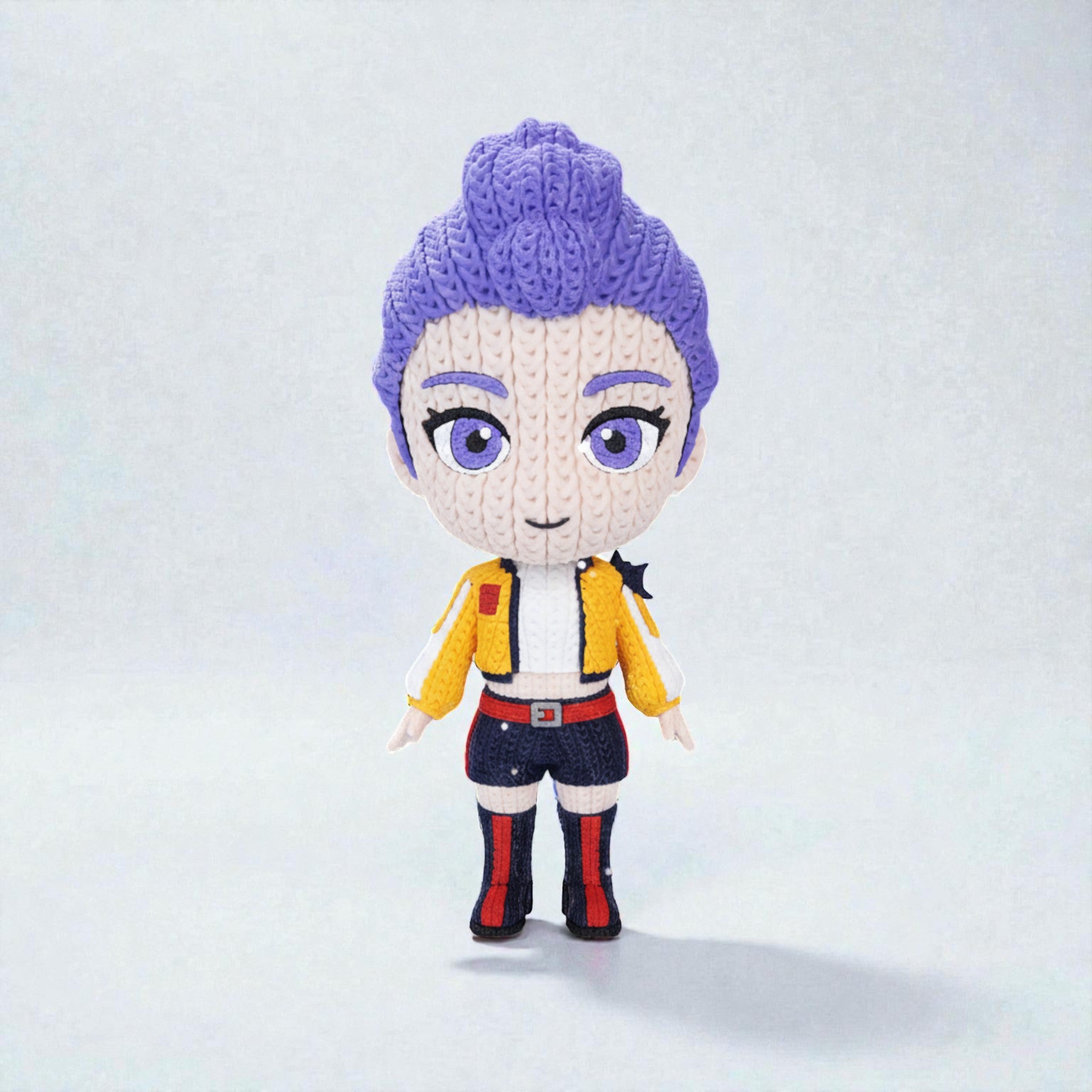 Rumi – Crochet Style Character Collectible (K-Pop Demon Hunters)