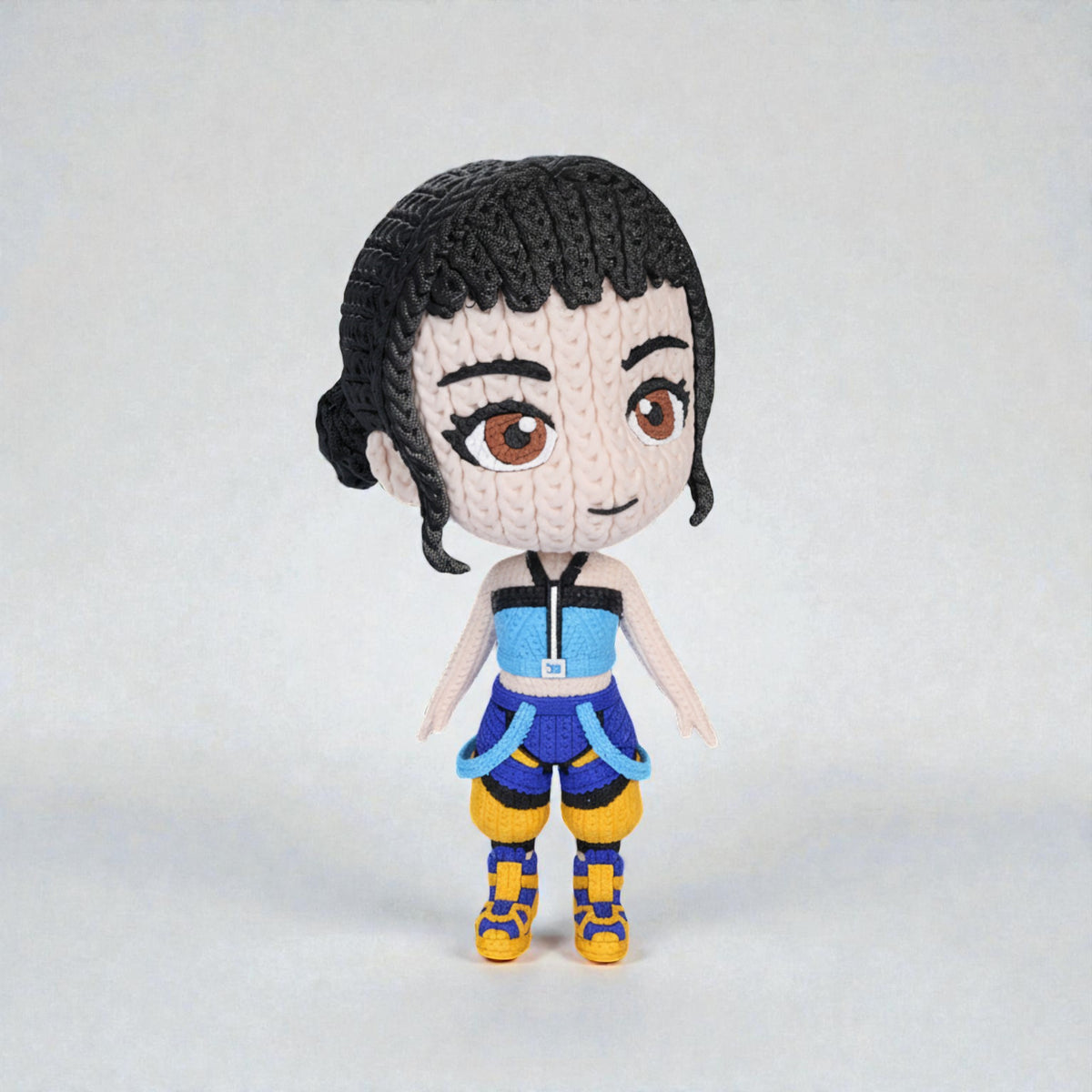 Zoey Crochet Style Character K-Pop Demon Hunters Collectible