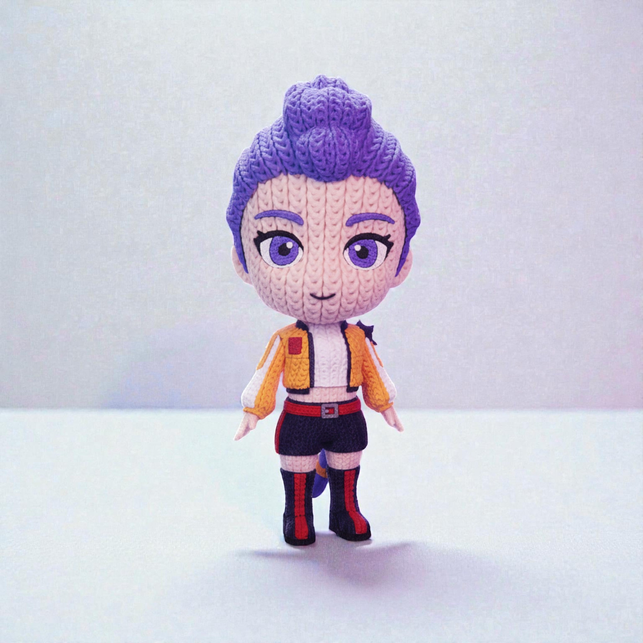 Rumi – Crochet Style Character Collectible (K-Pop Demon Hunters)