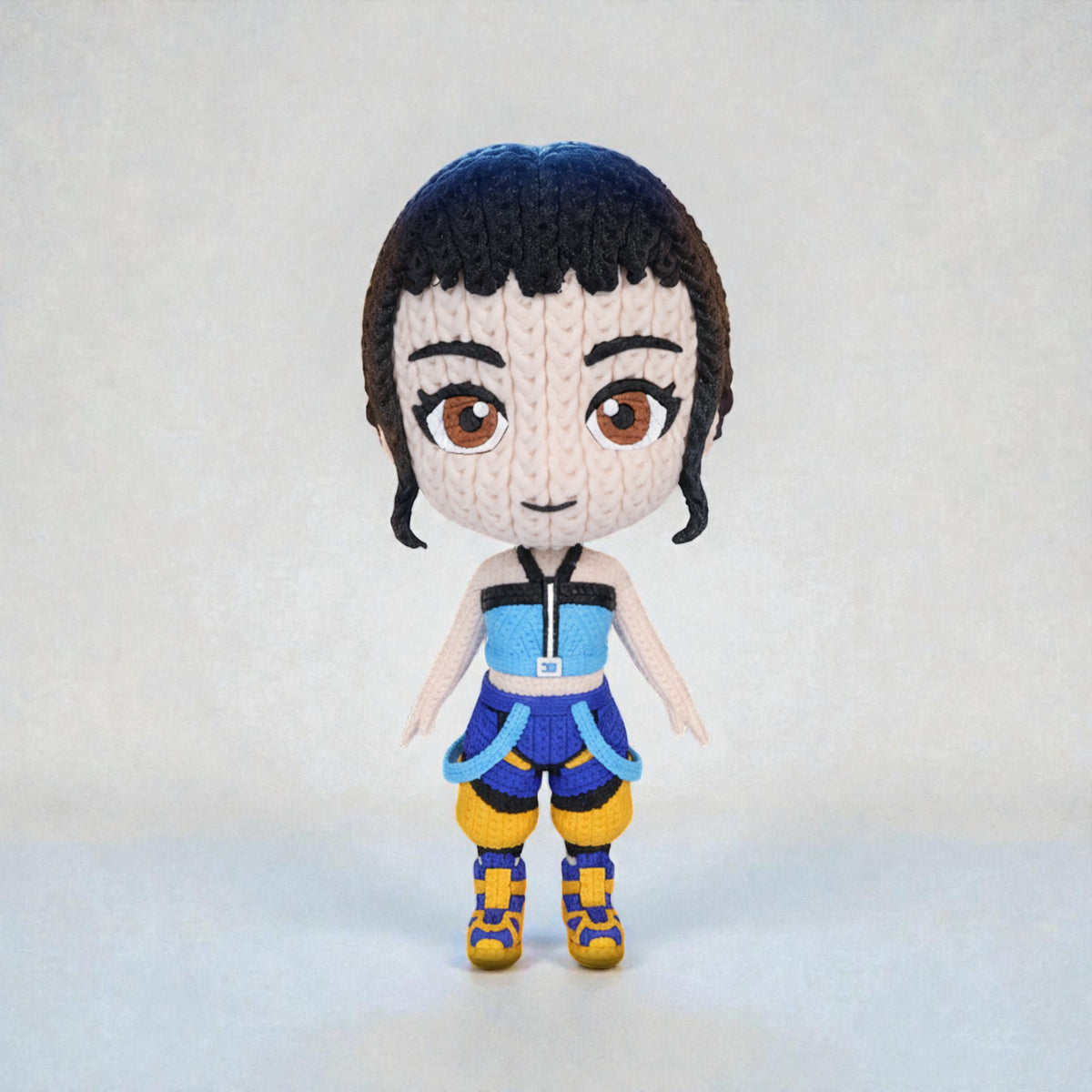 Zoey – Crochet Style Character Collectible (K-Pop Demon Hunters) – view 6 | Wigglix