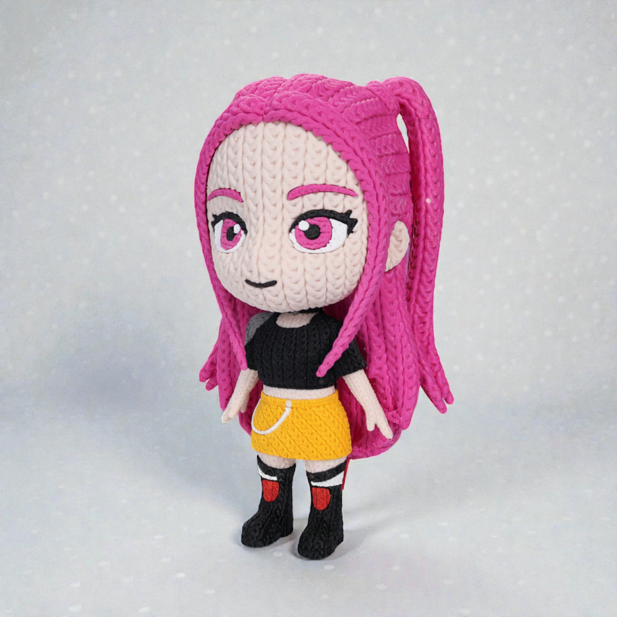 Mira – Crochet Style Character Collectible (K-Pop Demon Hunters) – view 6 | Wigglix
