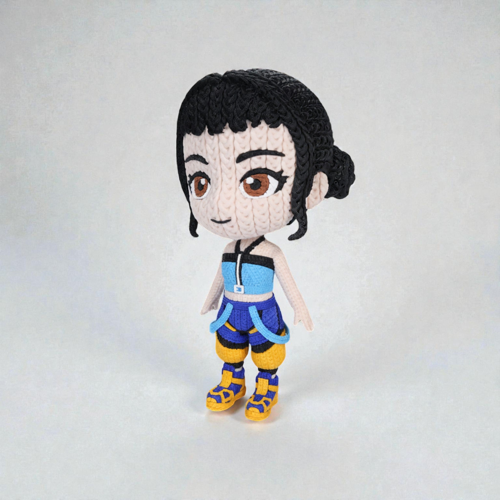 Zoey – Crochet Style Character Collectible (K-Pop Demon Hunters)