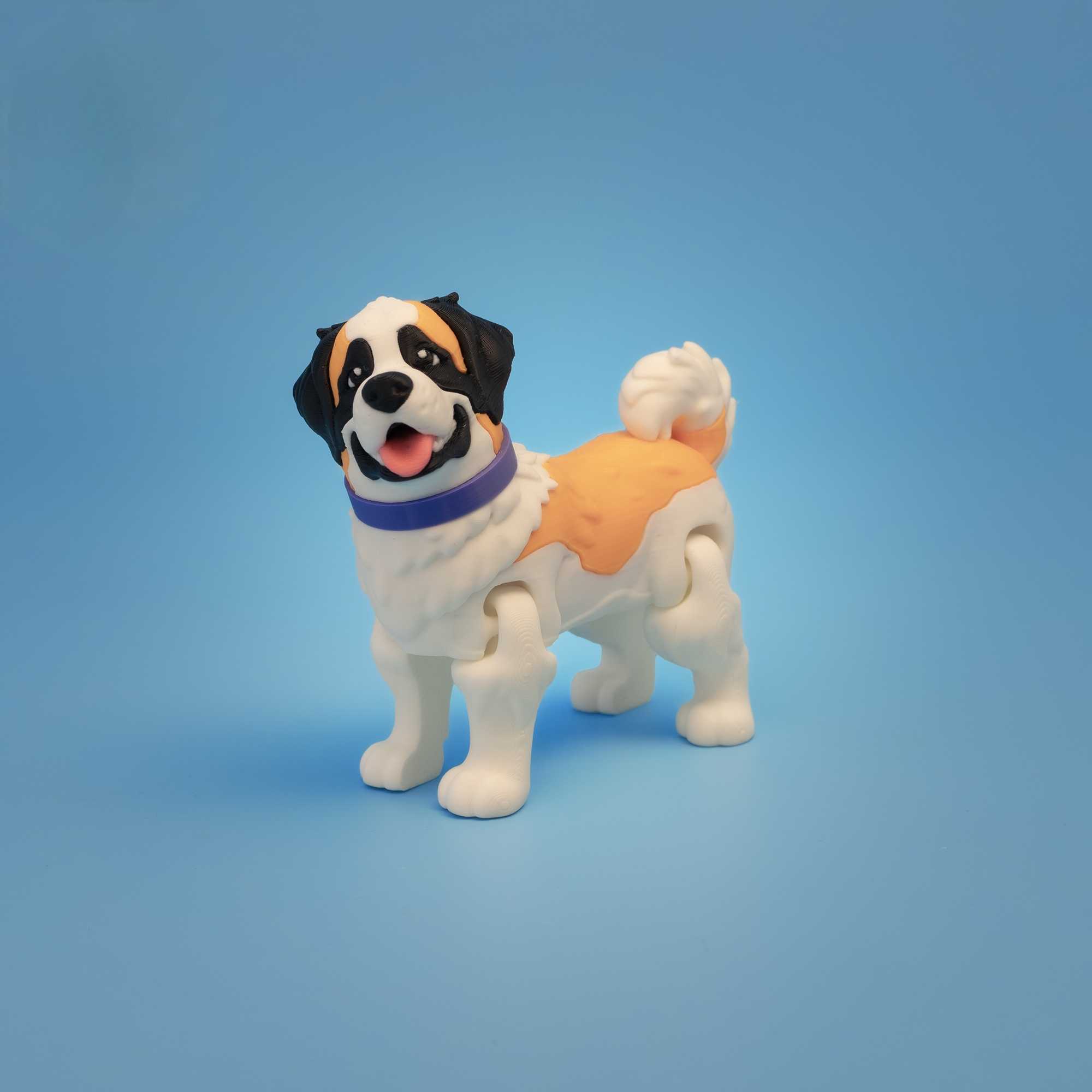 Flexi St. Bernard – Adorable Articulated Dog Collection (Multiple Packs)