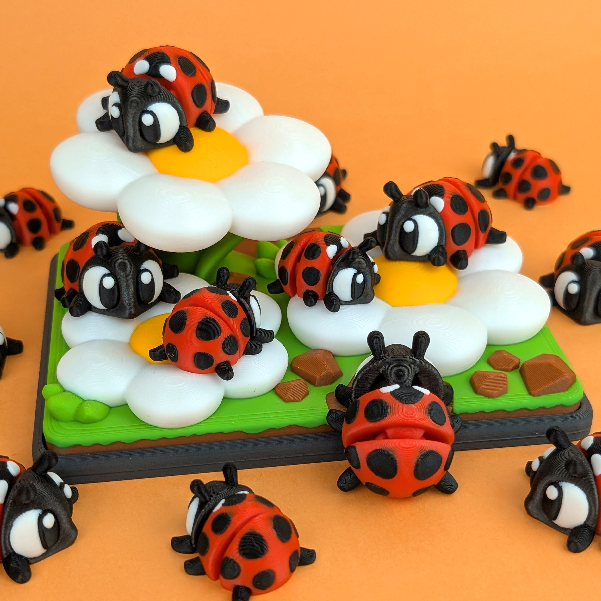 Flexi Ladybug Garden Playset