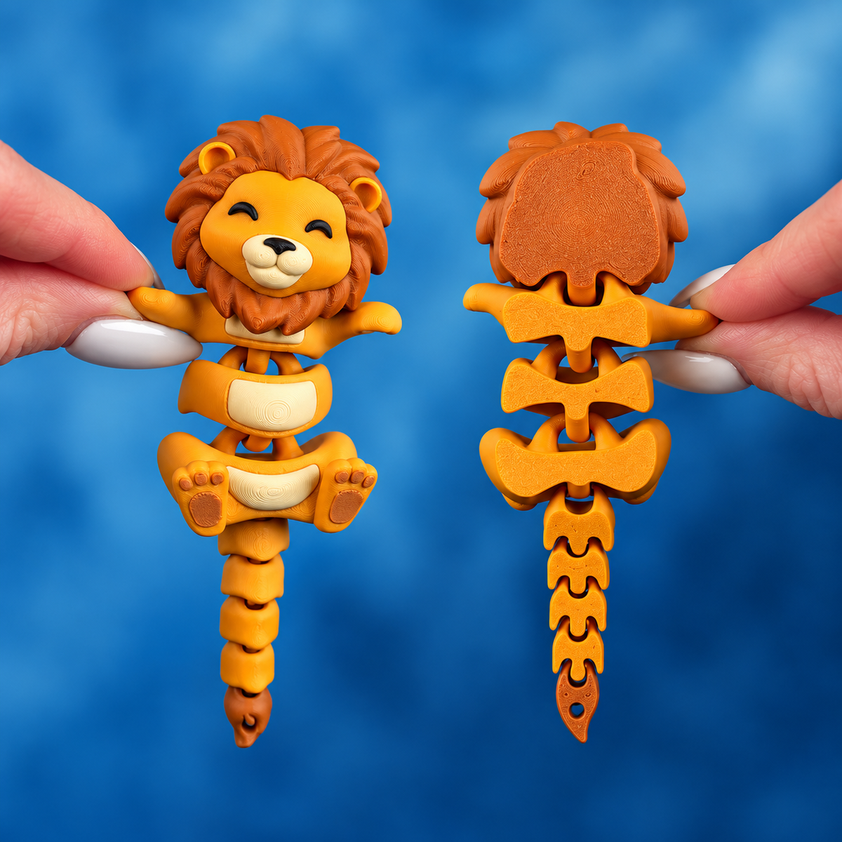 Leo the Flexi Lion – Magnetic Hand-Holding Buddy