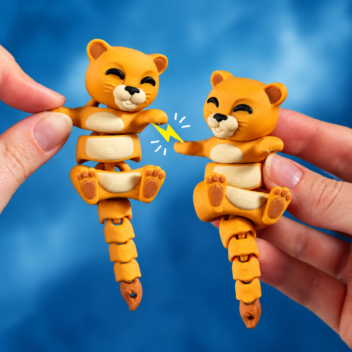 Leona the Flexi Lioness – Magnetic Hand-Holding Buddy