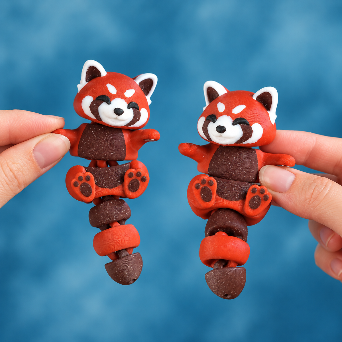 Maple the Flexi Red Panda – Magnetic Hand-Holding Buddy