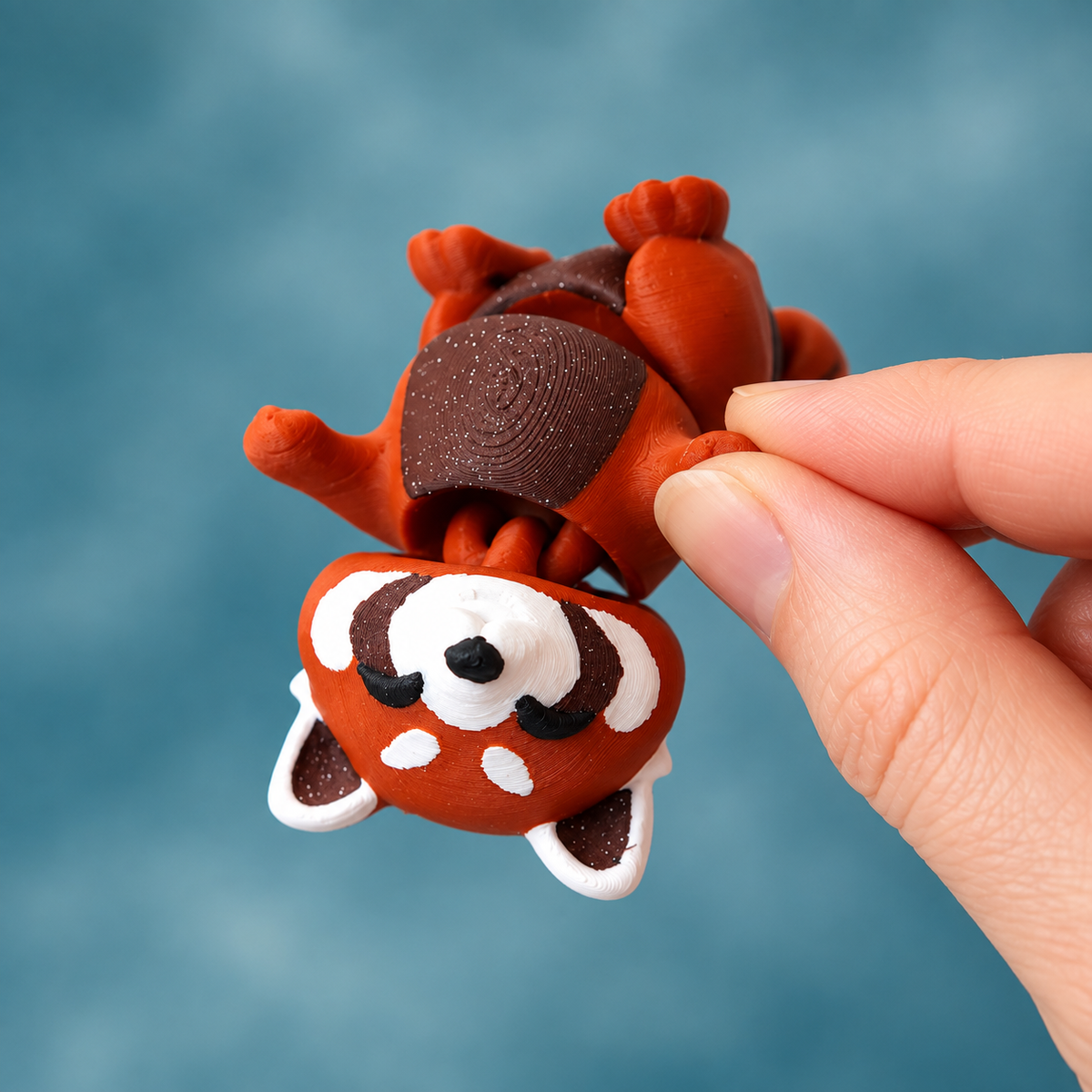 Maple the Flexi Red Panda – Magnetic Hand-Holding Buddy
