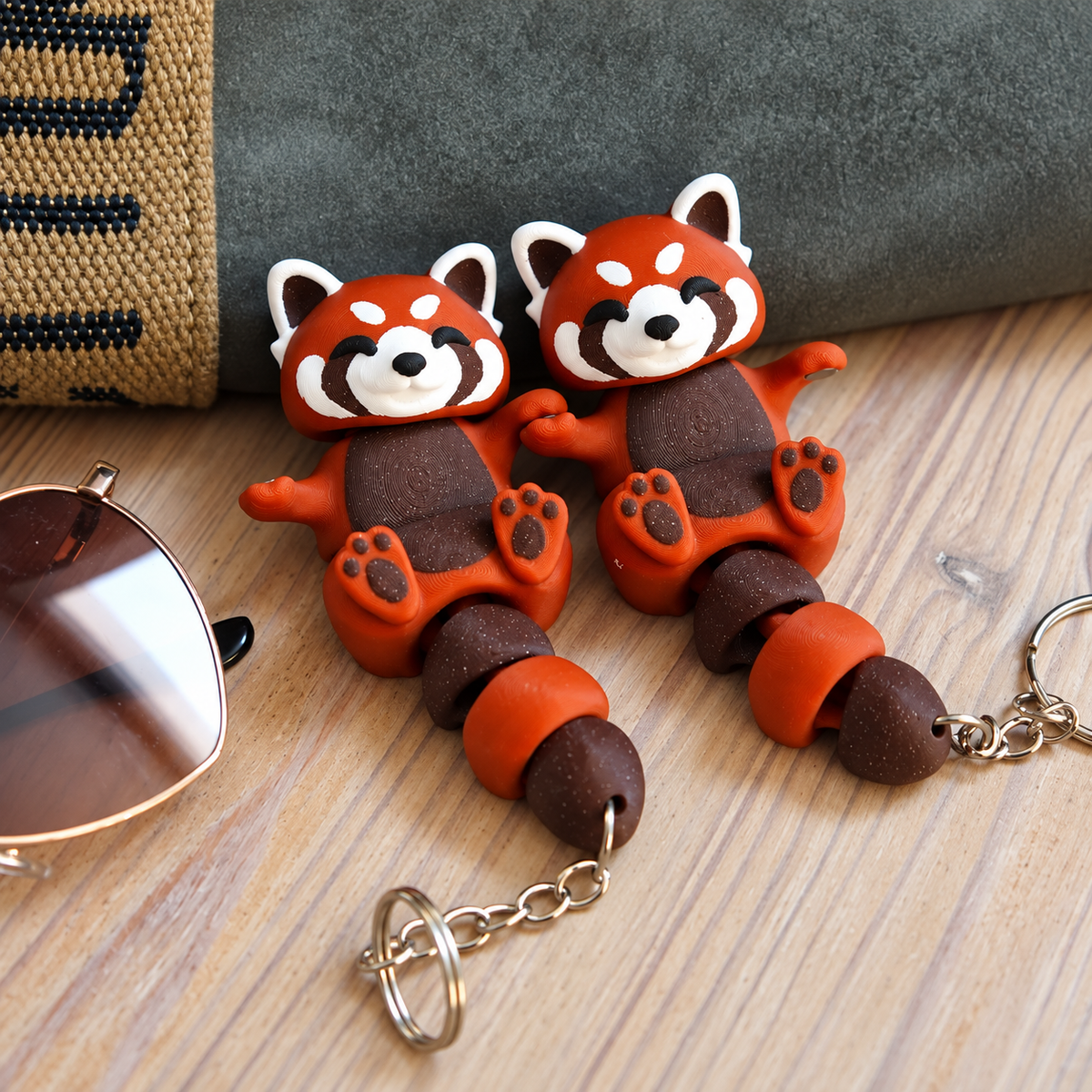 Maple the Flexi Red Panda – Magnetic Hand-Holding Buddy
