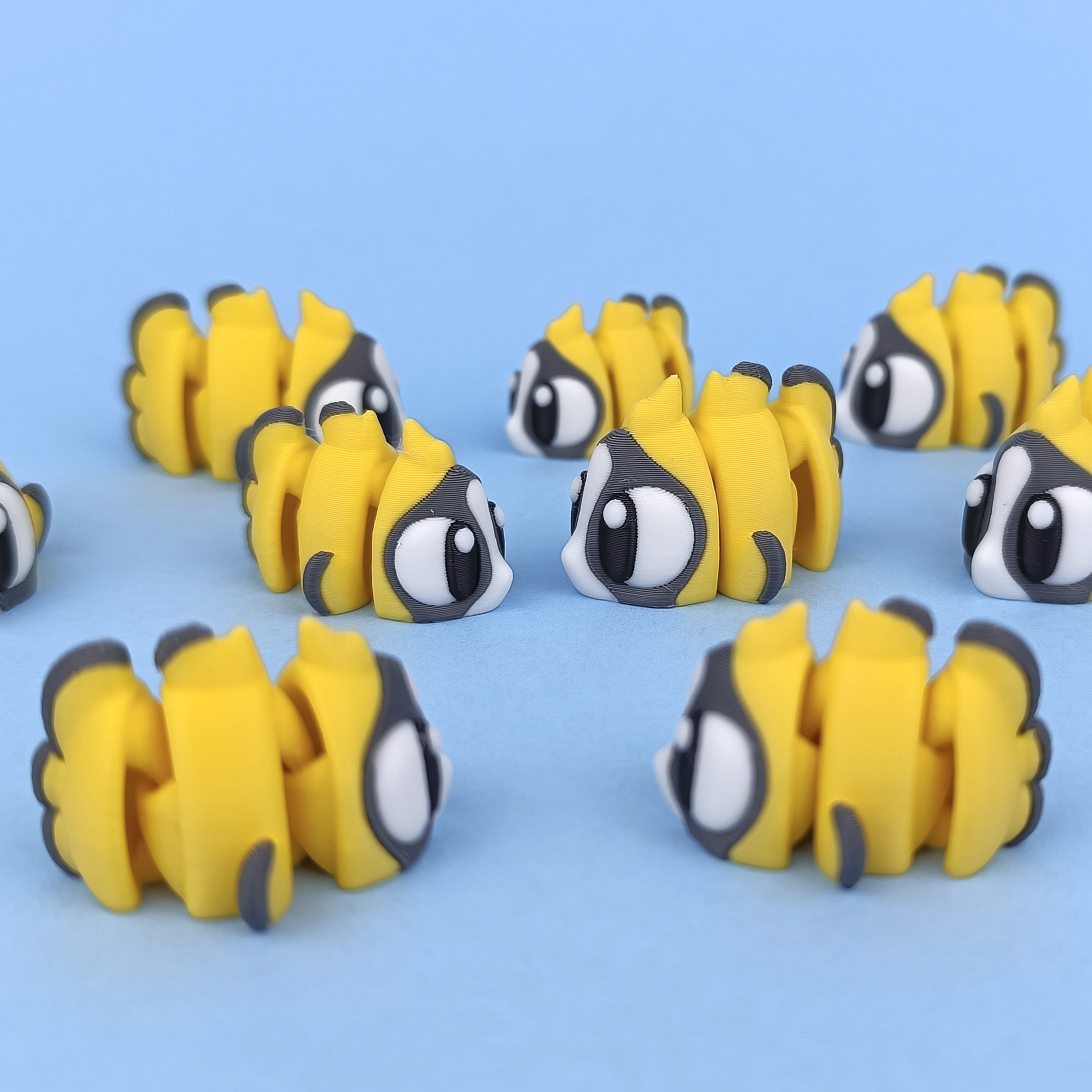 Flexi Marine Fish Combo – Surgeon, Clown and Butterfly Fish (Set of 6) – view 3 | Wigglix