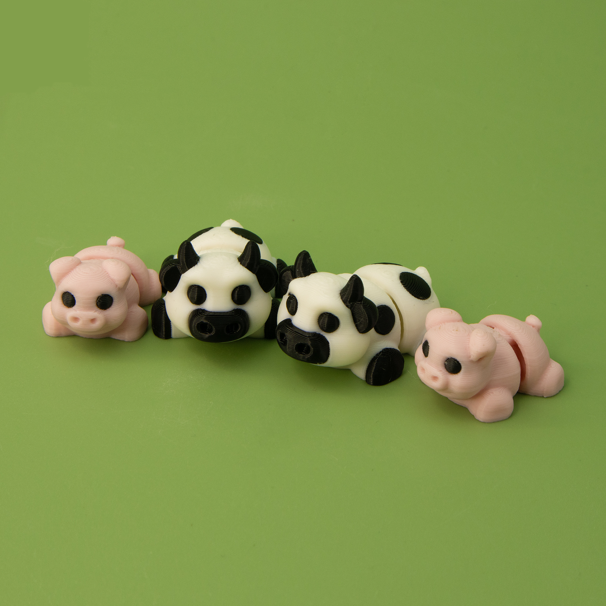 Mini Farmyard Set – Adorable 3D Printed Barnyard Fun – view 2 | Wigglix