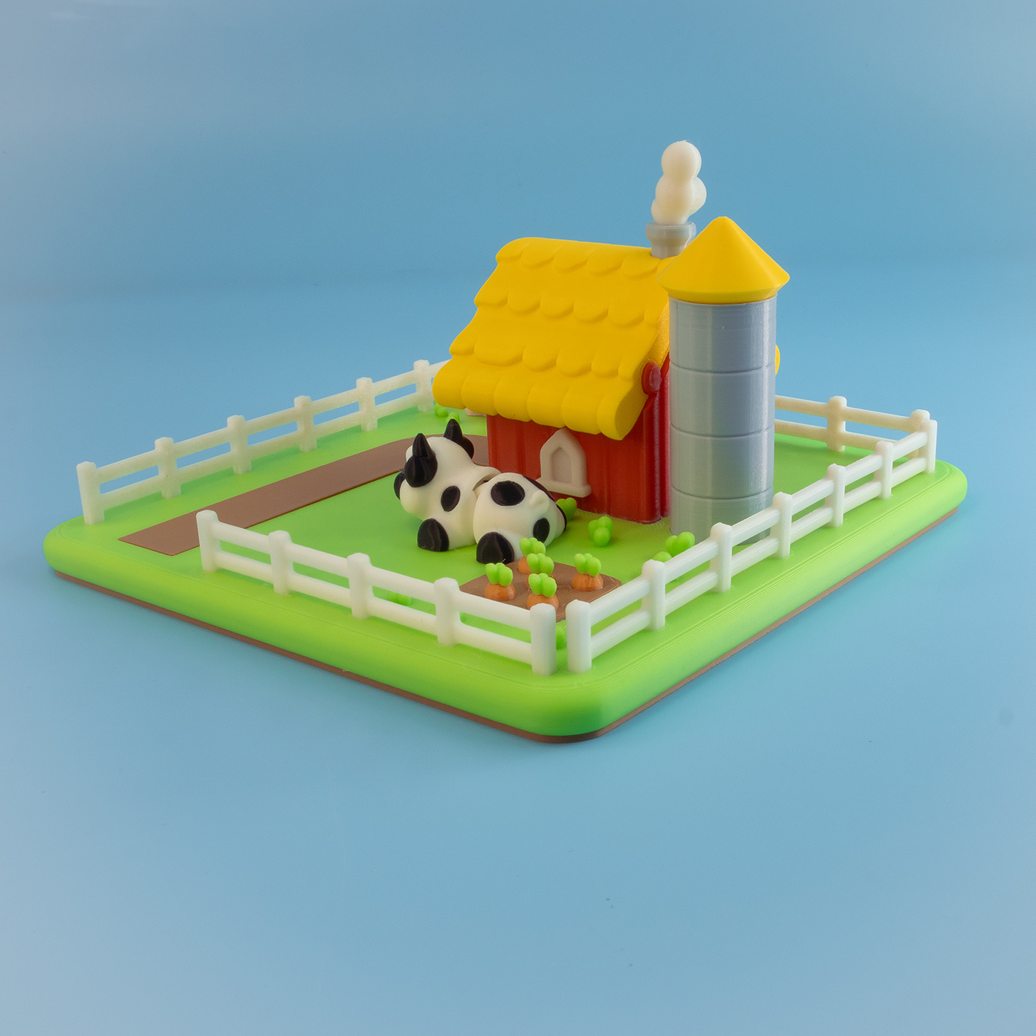 Mini Farmyard Set – Adorable 3D Printed Barnyard Fun – view 3 | Wigglix