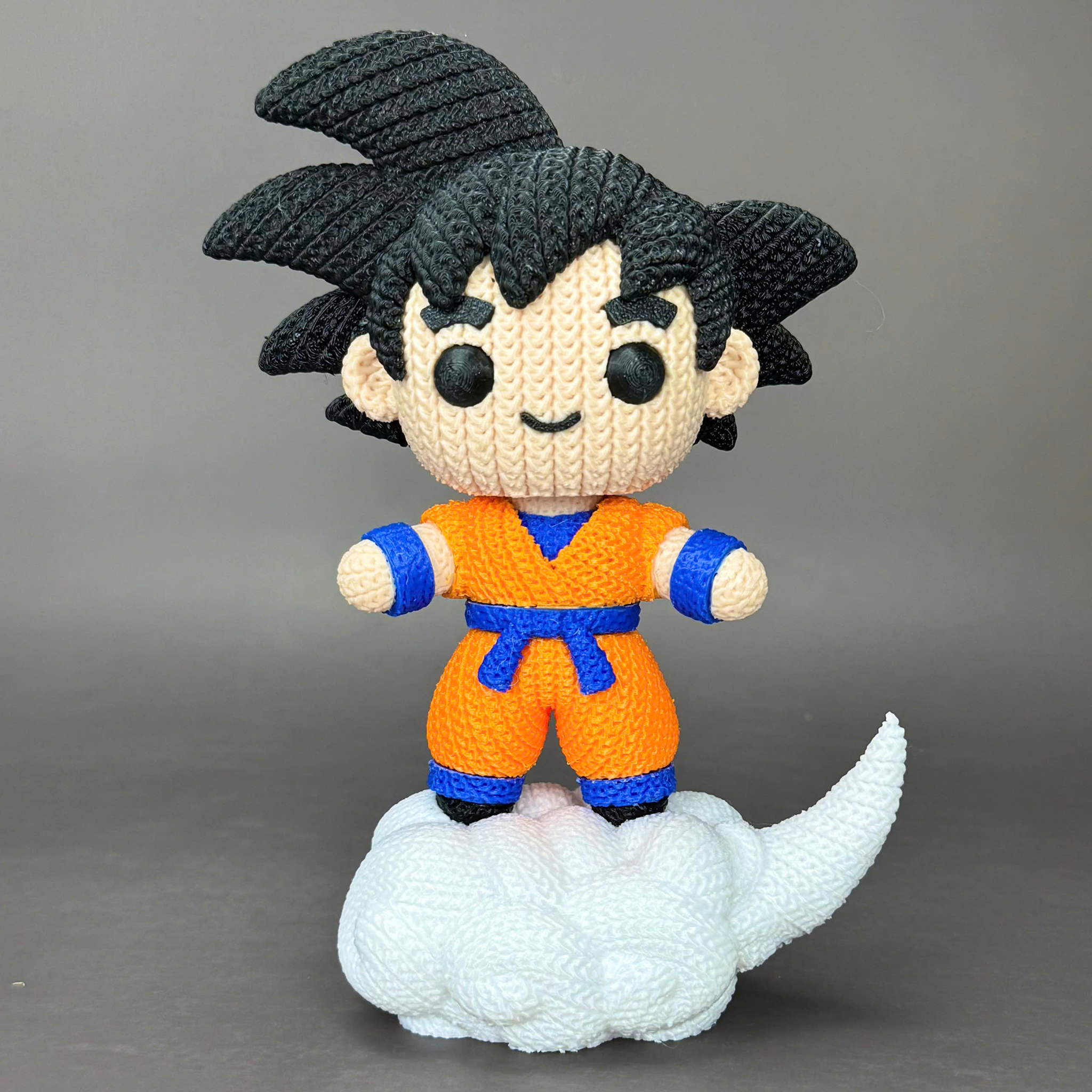Dragon Ball Goku – Knitted Crochet Look Collectible