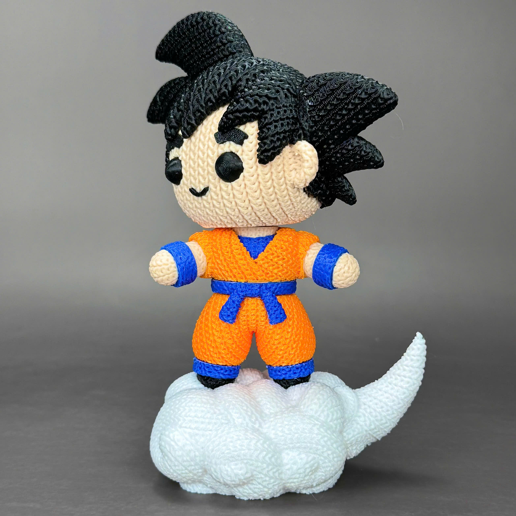 Dragon Ball Goku – Knitted Crochet Look Collectible